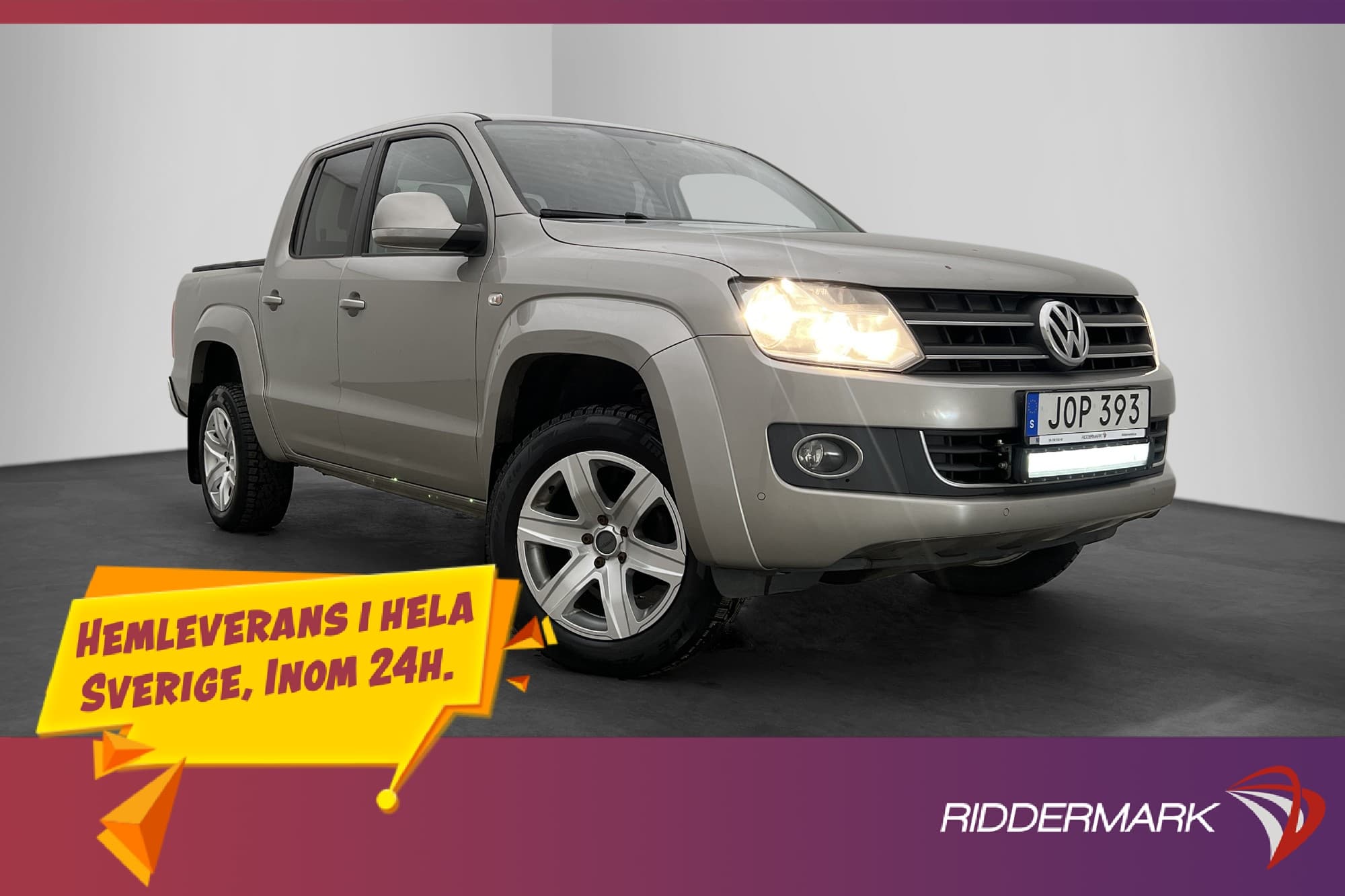 Volkswagen Amarok Highline TDI 4M Värm Diffspärr Drag MOMS