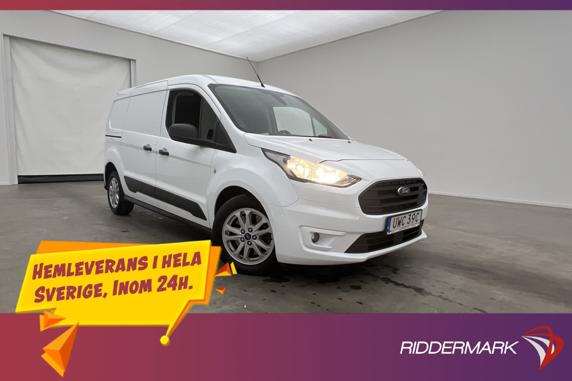 Ford Transit Connect LWB Värmare Drag B-Kamera MOMS 1-Ägare