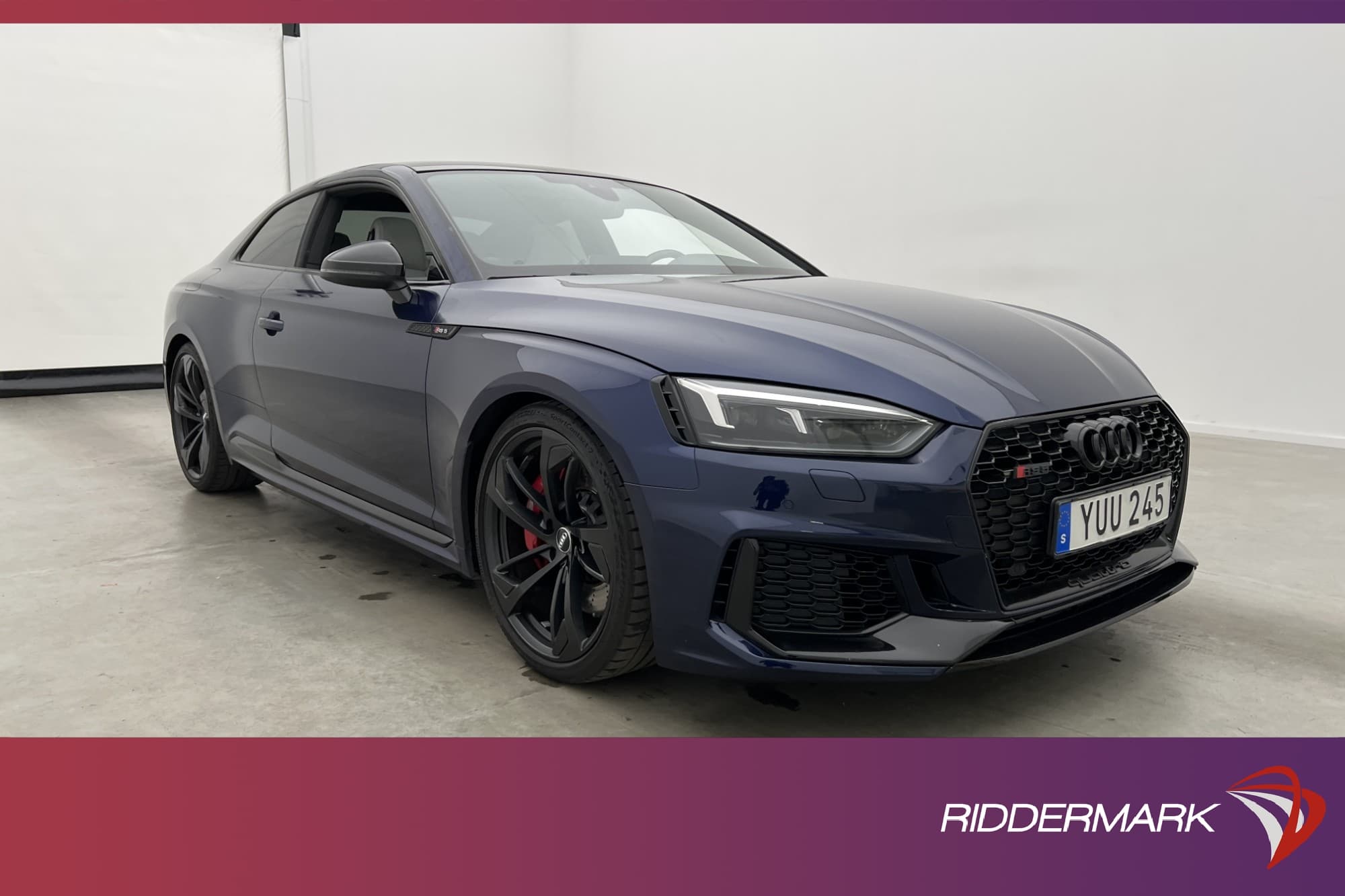 Audi RS5 Coupé Q 450hk Cockpit Pano B&O Sportavgas Sv.Såld