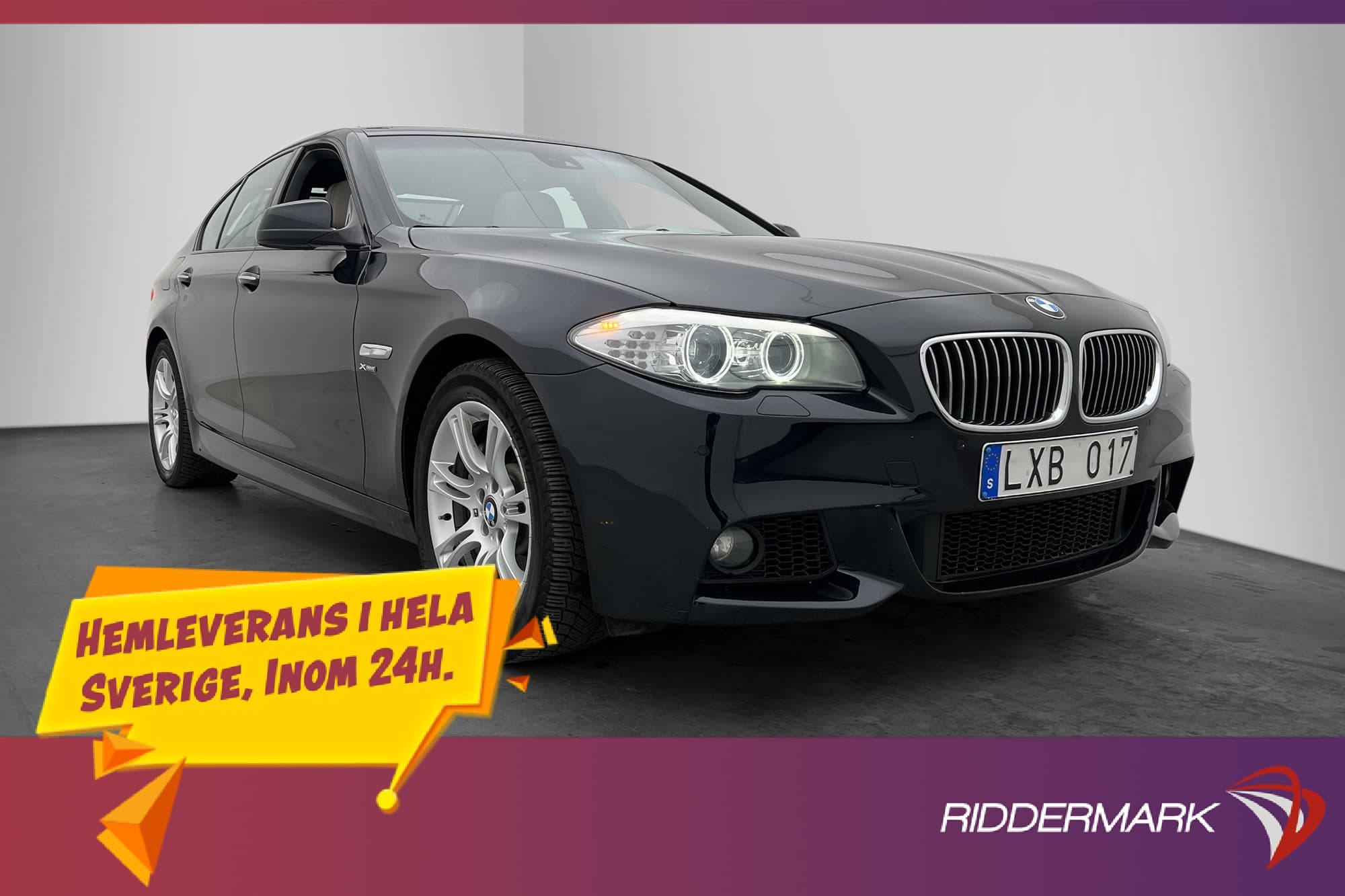 BMW 530 d xDrive M Sport Tacklucka Läder Kamera Navi Värmare