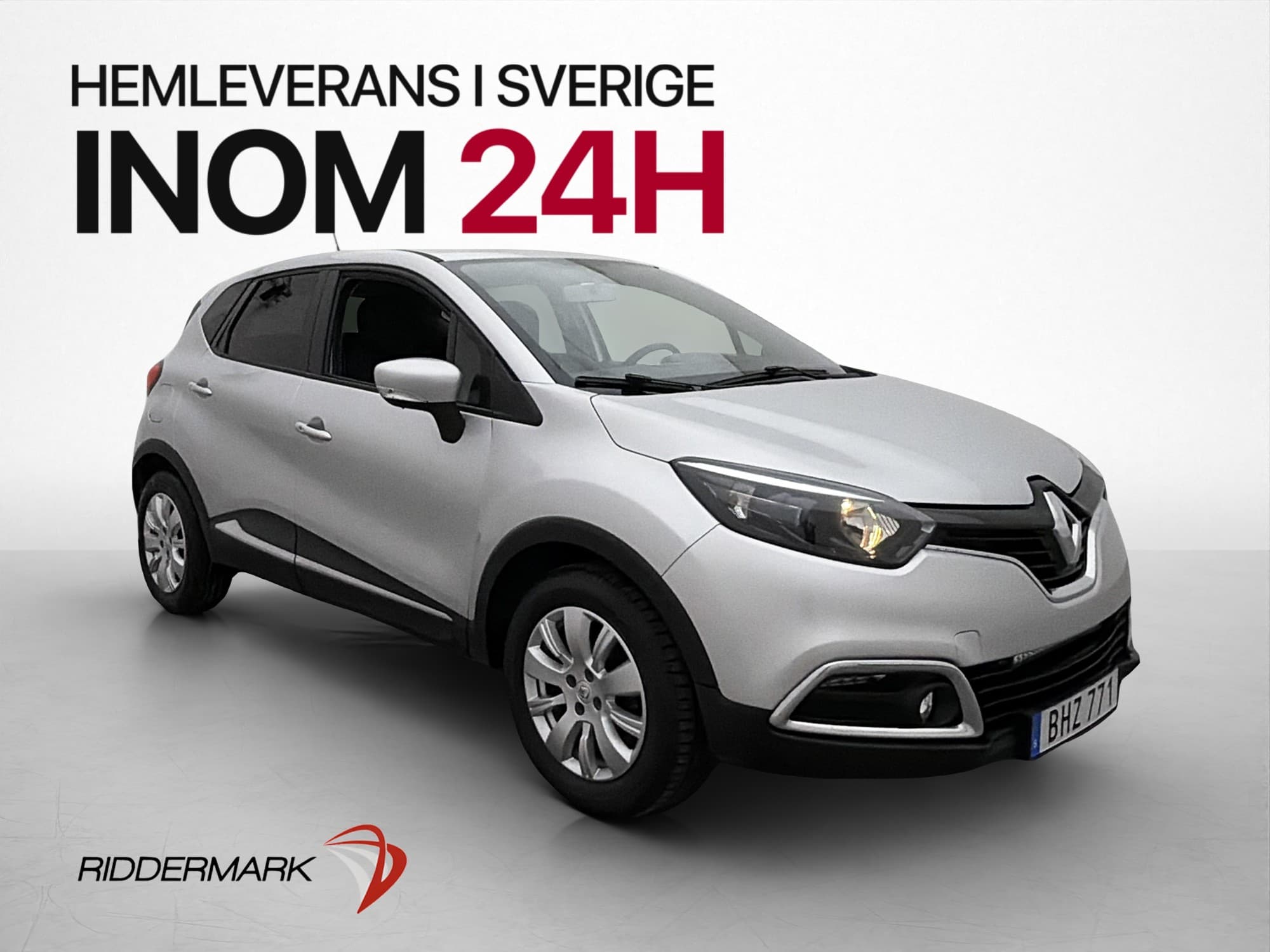 Renault Captur 0.9 TCe 90hk Expression Sensorer Farthållare