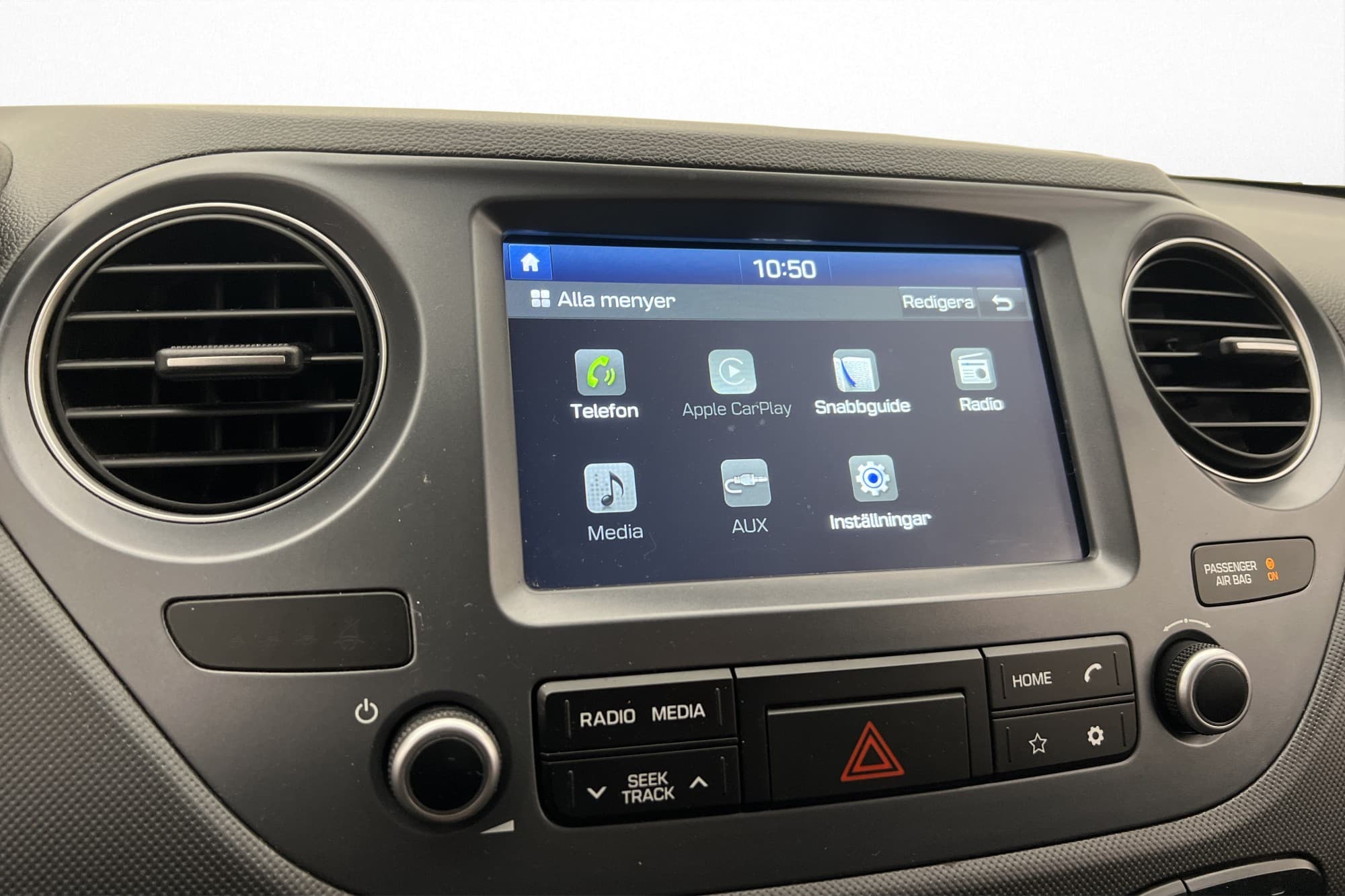 Hyundai i10 67hk Premium Sensorer CarPlay Rattvärm 0,5l/mil
