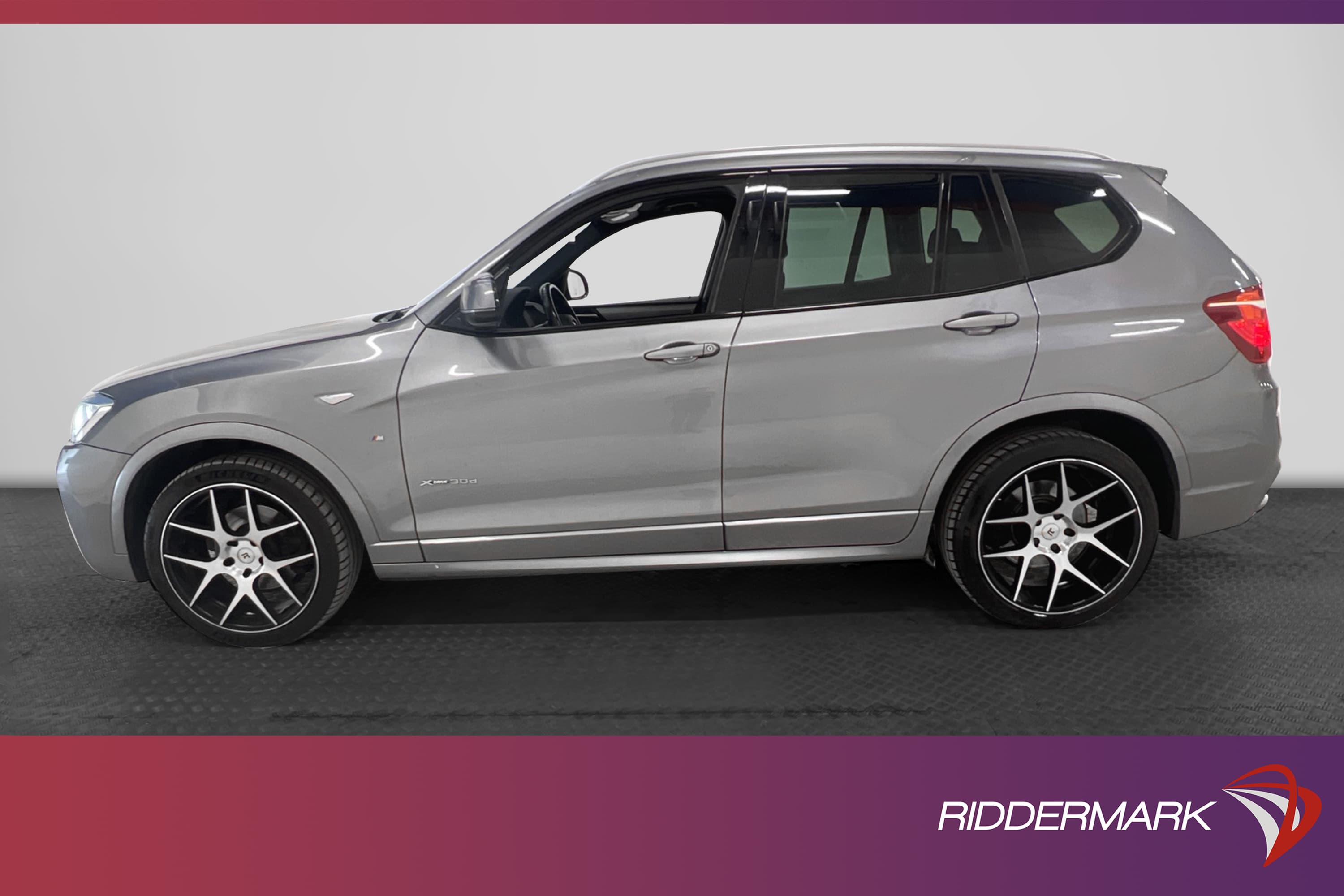 BMW X3 xDrive30d 258hk M-Sport HiFi B-Kamera Drag 0,59l/mil