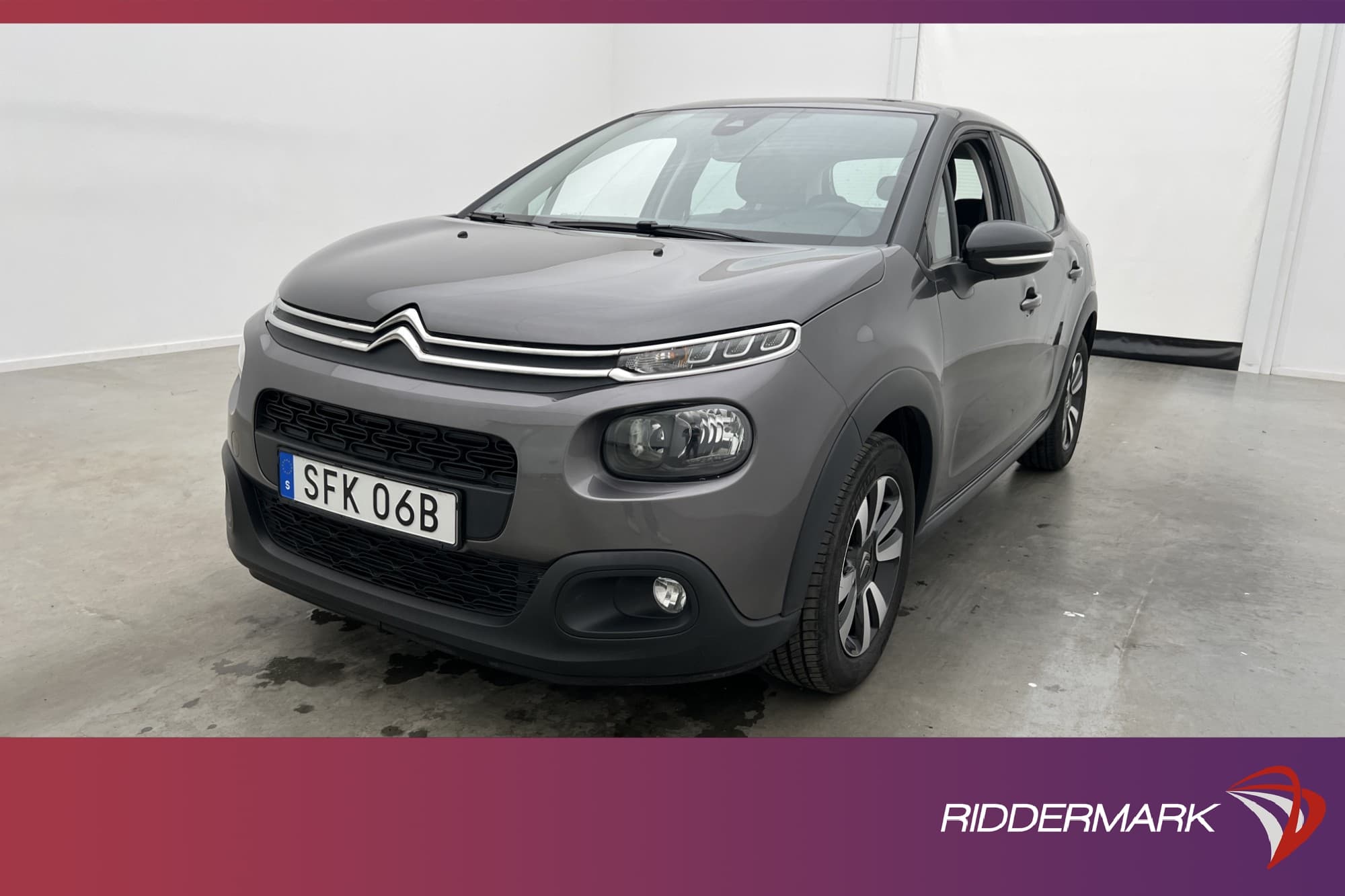 Citroën C3 1.2 VTi 83hk FEEL P-Sensorer CarPlay Farthållare