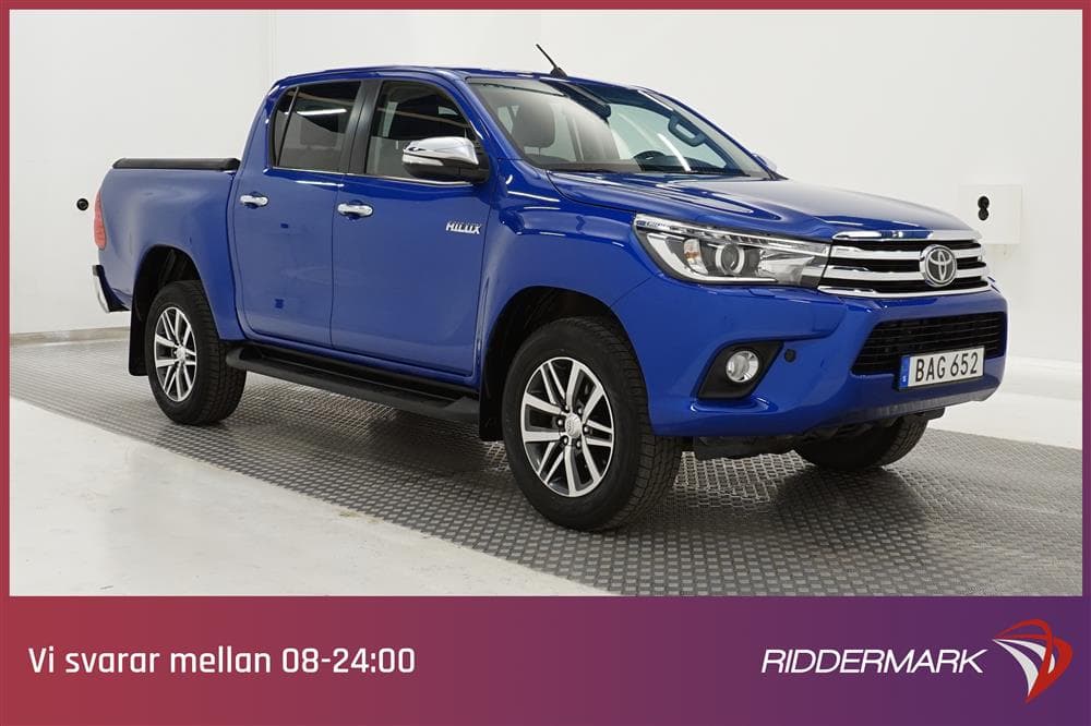Toyota Hilux 2.4 D 4WD 150hk Premium Flaklock Eu6 Diff Aut