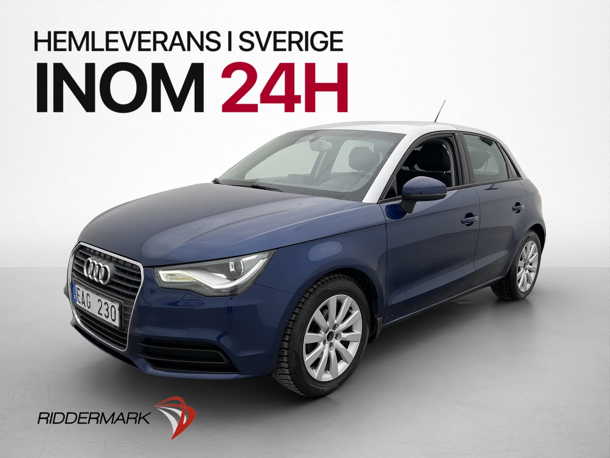 Audi A1 Sportback 1.2 TFSI 86hk Proline Bluetooth 0.51 L/Mil