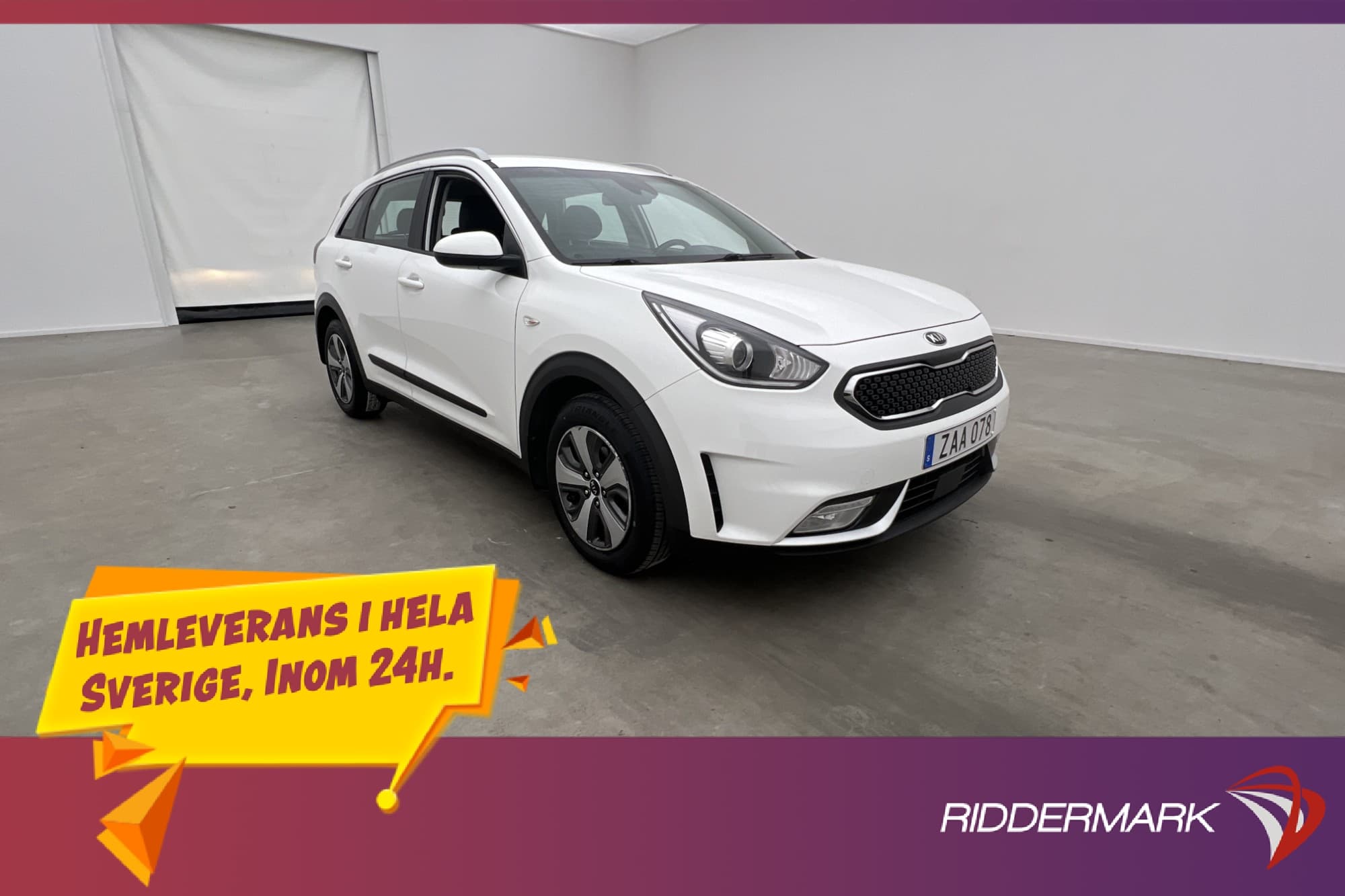 Kia Niro Hybrid 141hk Advance Värmare Rattvärme Adaptiv-Fart