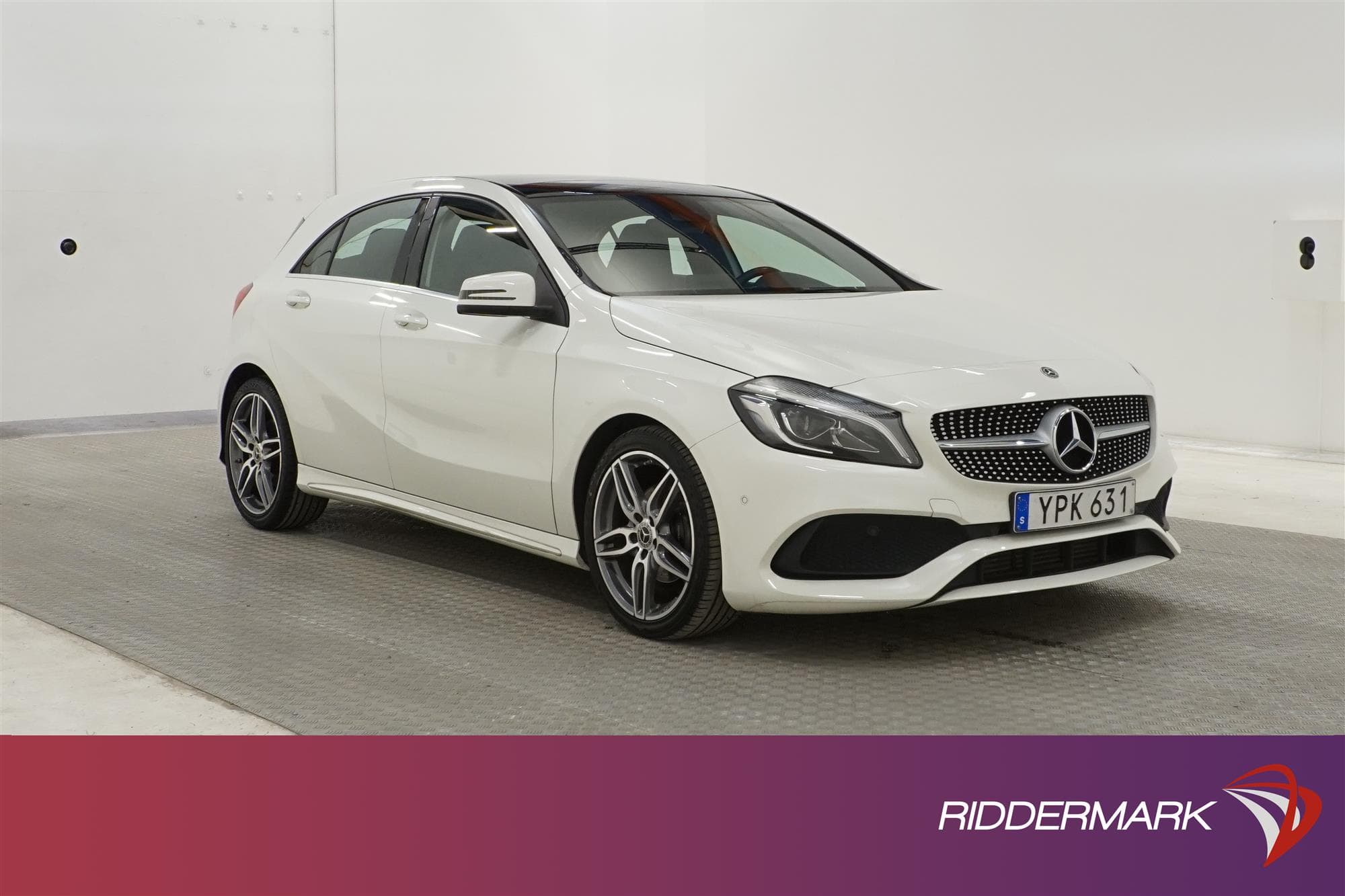 Mercedes-Benz A 180 d 109hk AMG Pano B-kam Keyless Nyservad