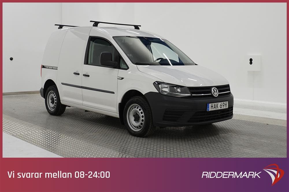 Volkswagen Caddy 1.2 TSI 84hk Eu6 B-Värmare Nyservad Moms