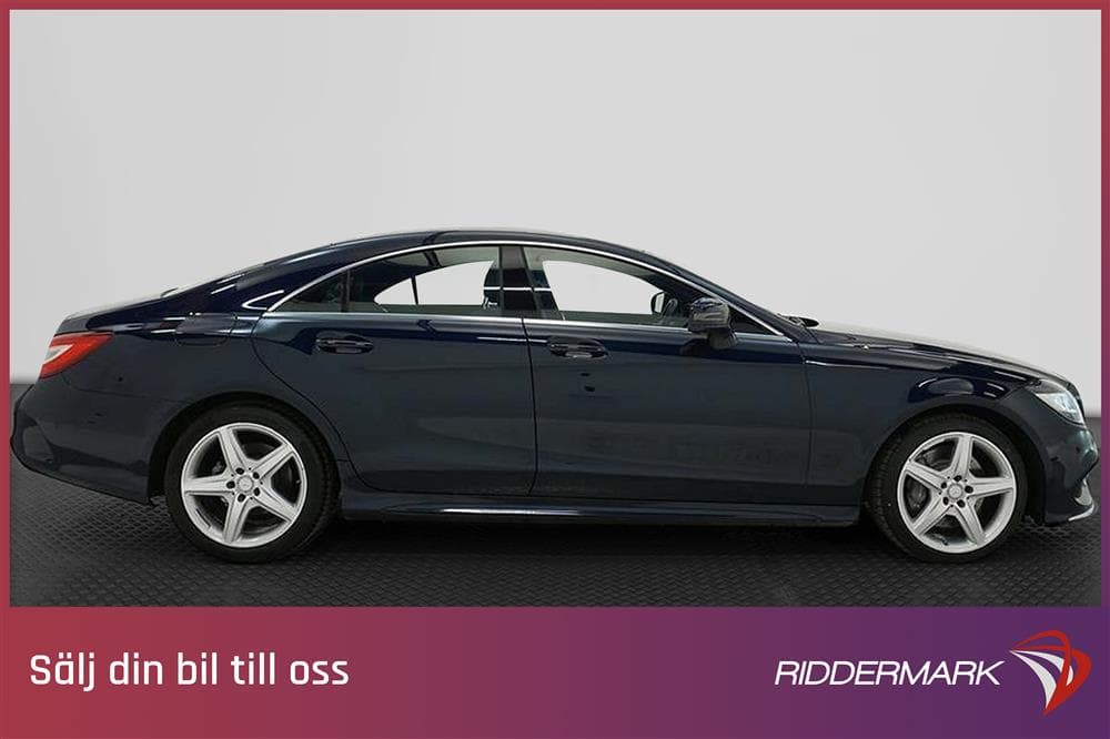 Mercedes-Benz CLS 350 d 258hk AMG  T-lucka 360° Navi Skinnexteriör