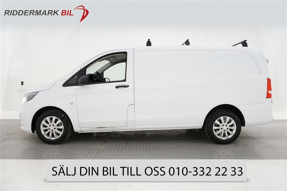 Mercedes-Benz Vito 109 CDI Lång Värmare 3-sits Nyserv Drag