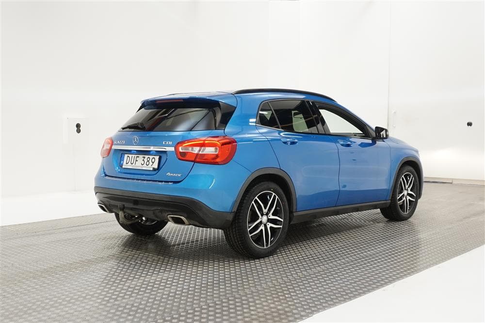 Mercedes-Benz GLA 220 CDI 4M Välserv B-kam Drag 0,48l/mil