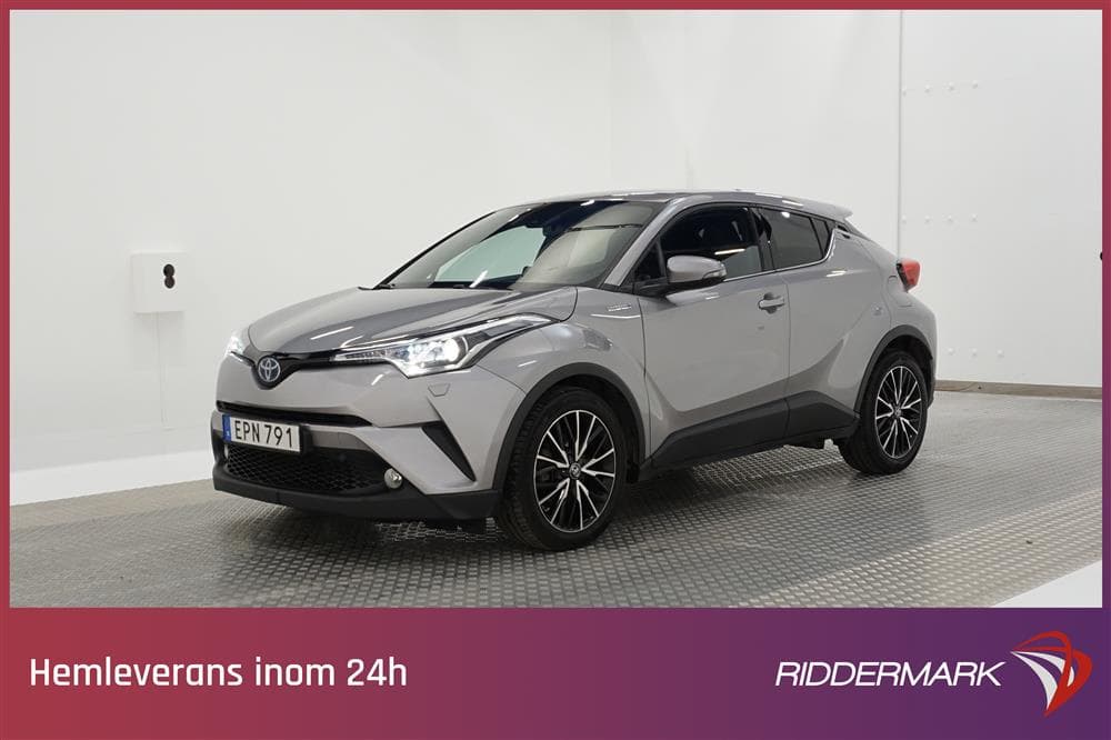 Toyota C-HR 1.8 HSD 122hk X Edition JBL B-Kam 0,41L/mil