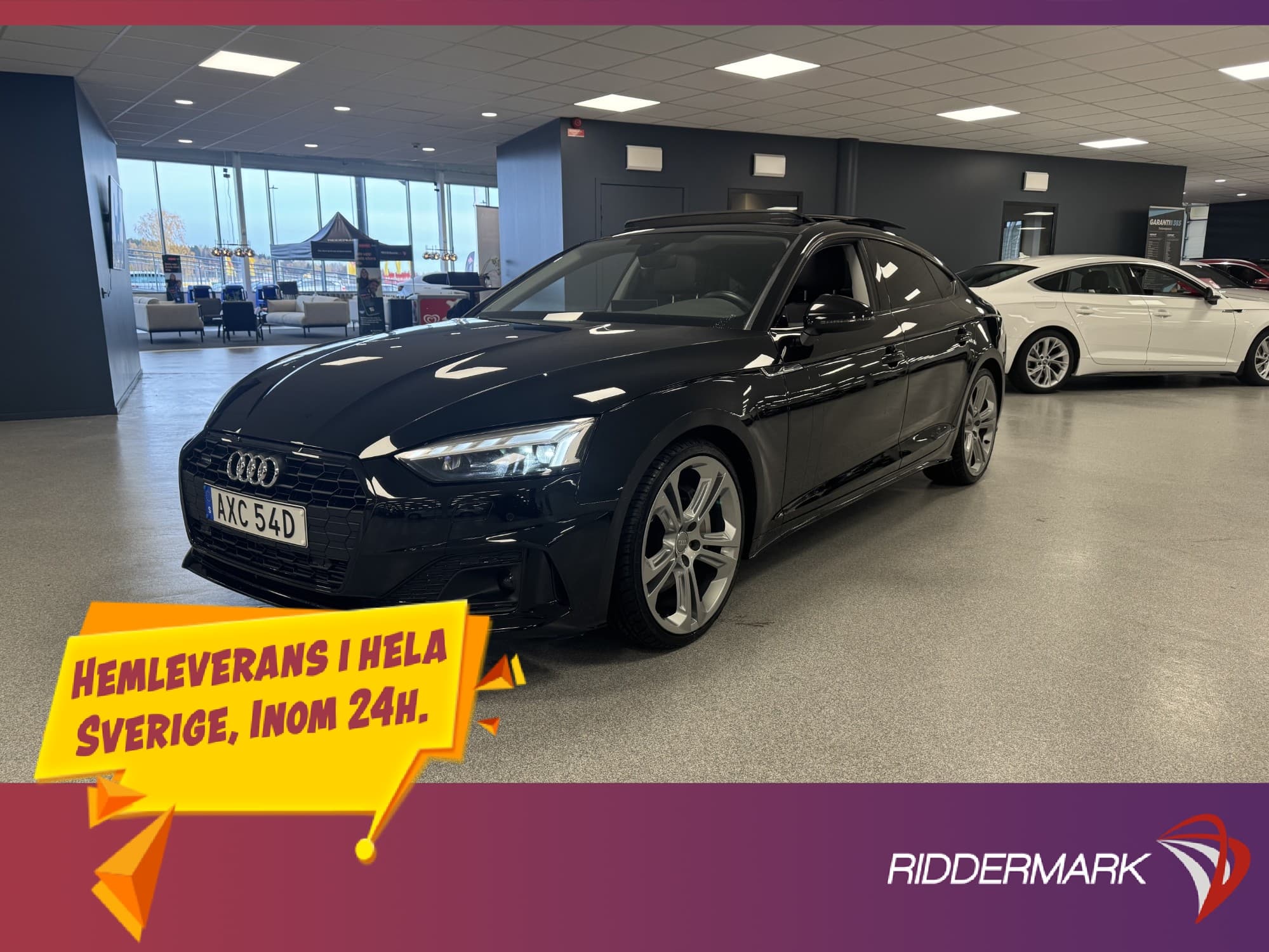 Audi A5 SB 45 TFSI 265hk Panorama Kamera Cockpit Matrix