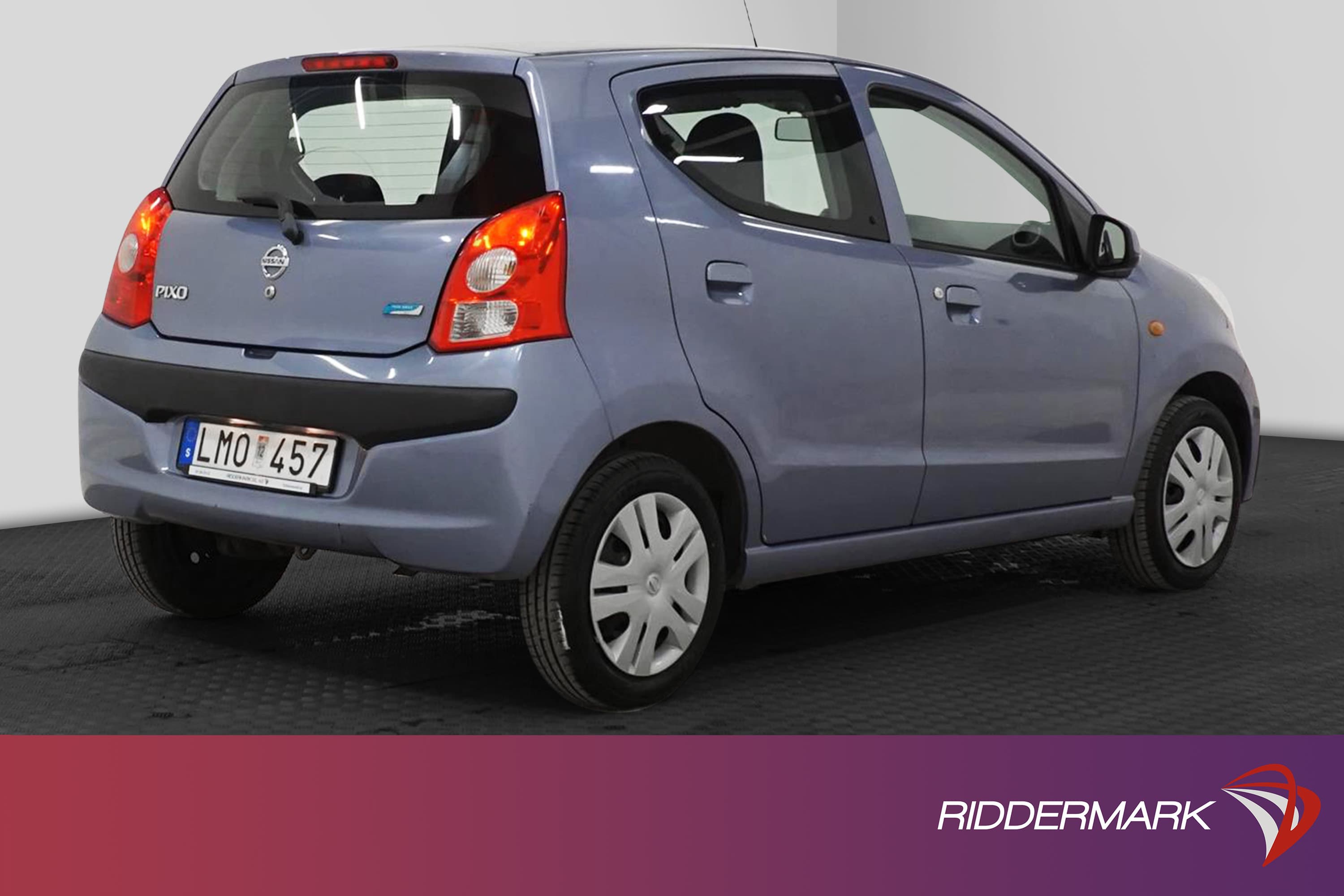 Nissan Pixo 1.0 68hk M&K-Värm 360kr Skatt Nyserv 0,38L/mil
