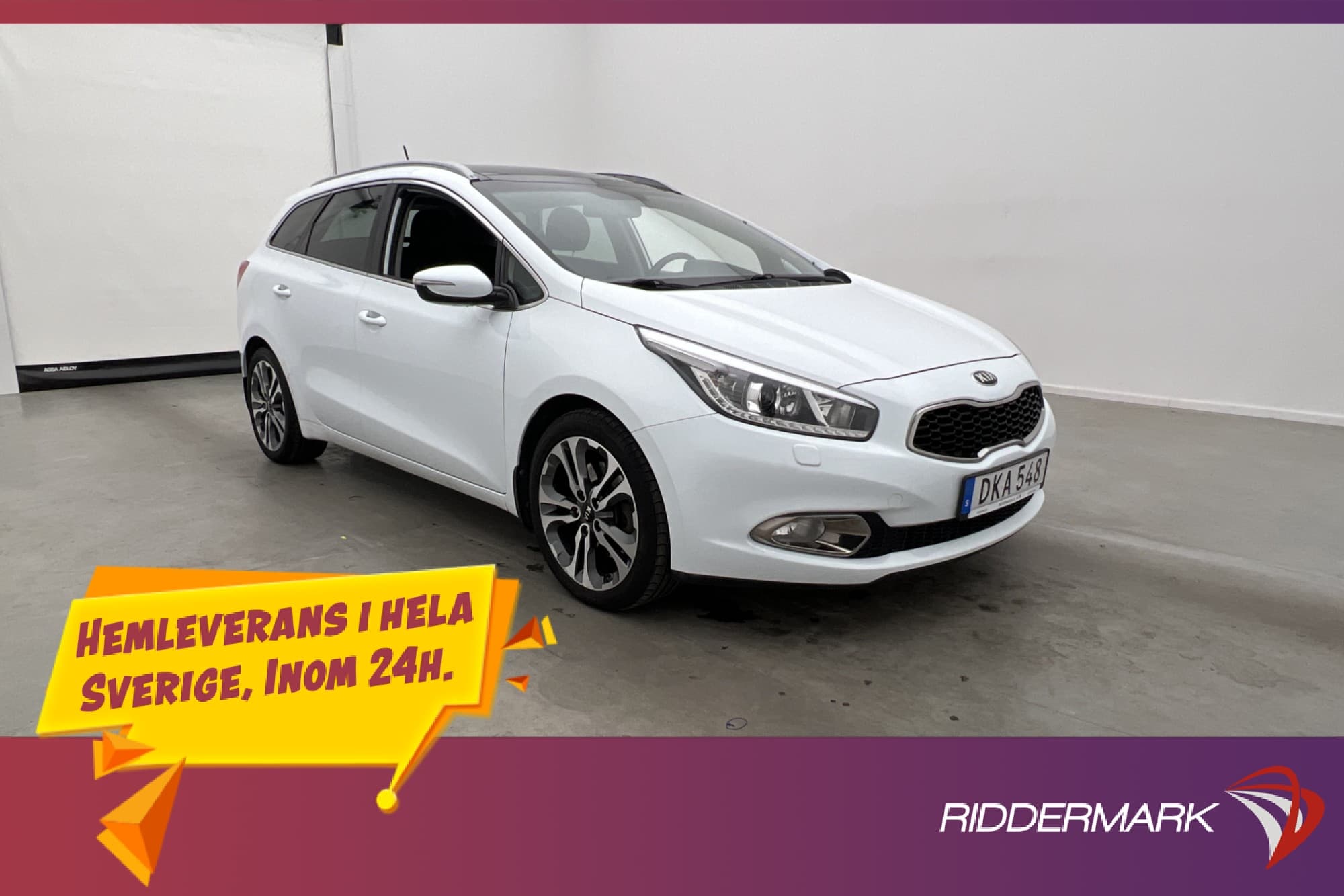 Kia Ceed 1.6 CRDi 128hk Pano M&K-Värm Elstol Kamera GPS Drag