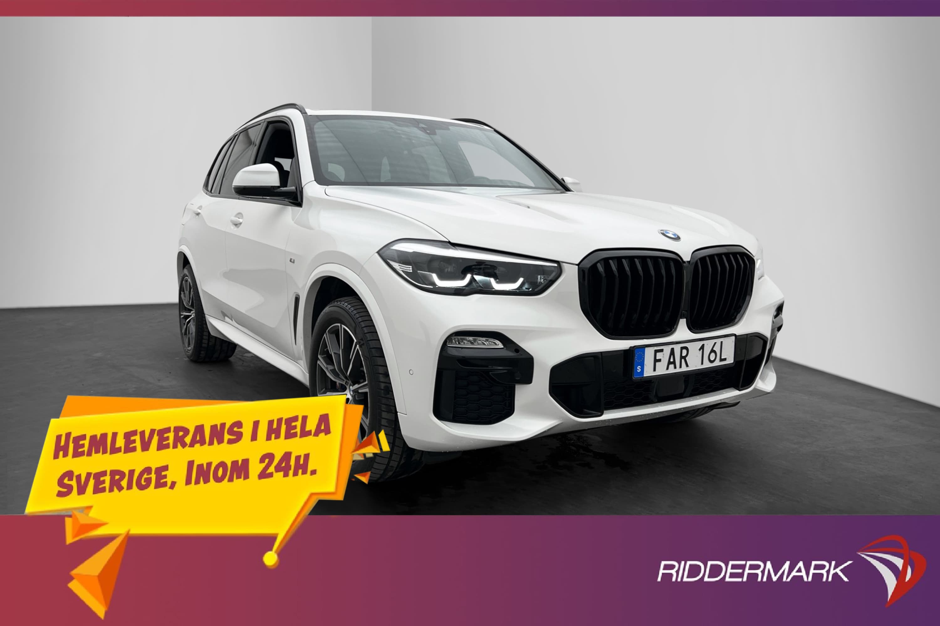BMW X5 xDrive45e M Sport Panorama H/K Drag Luftfjädring