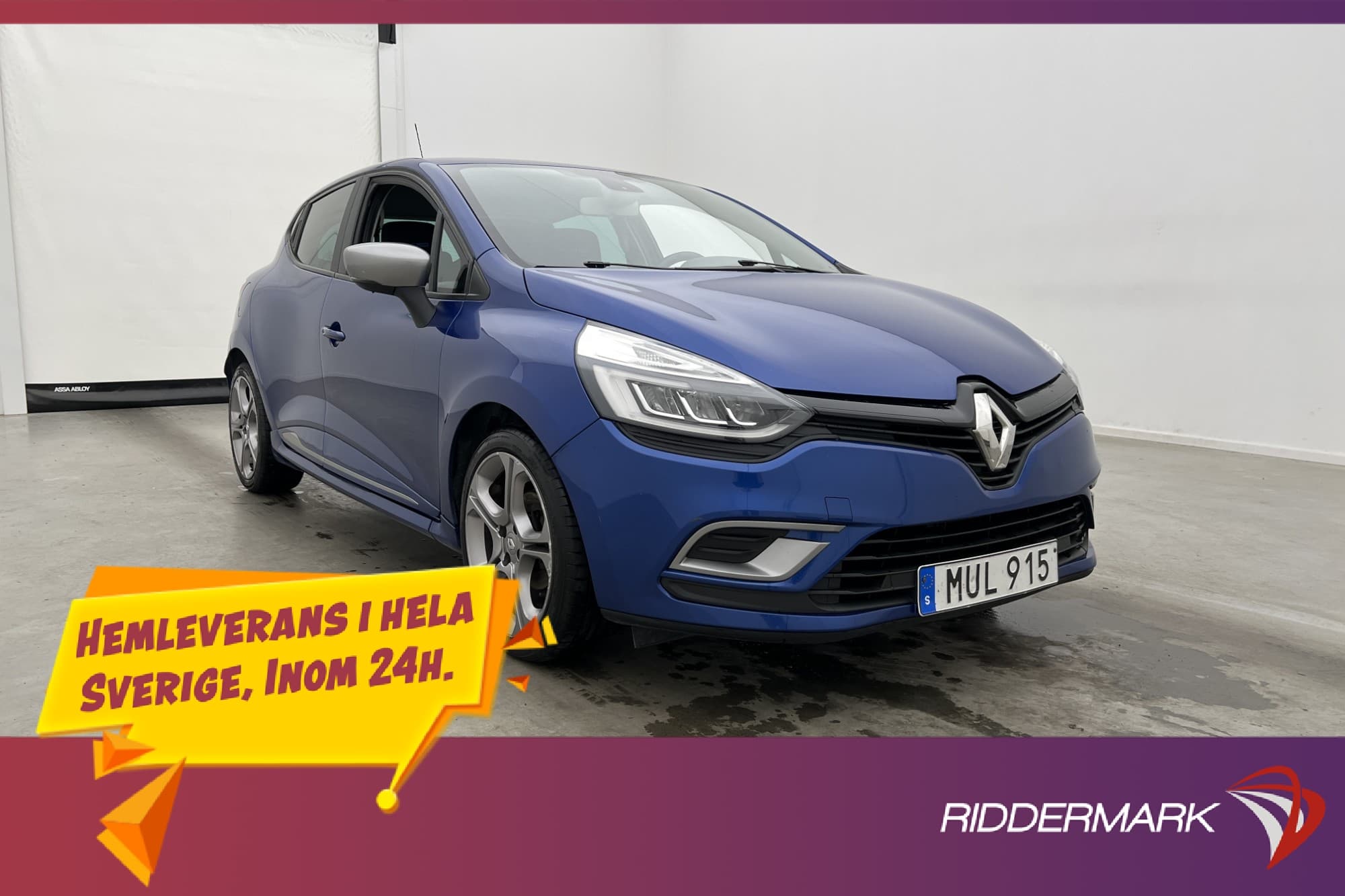 Renault Clio 1.2 TCe GT Line BOSE Halvskinn Navi Sensorer