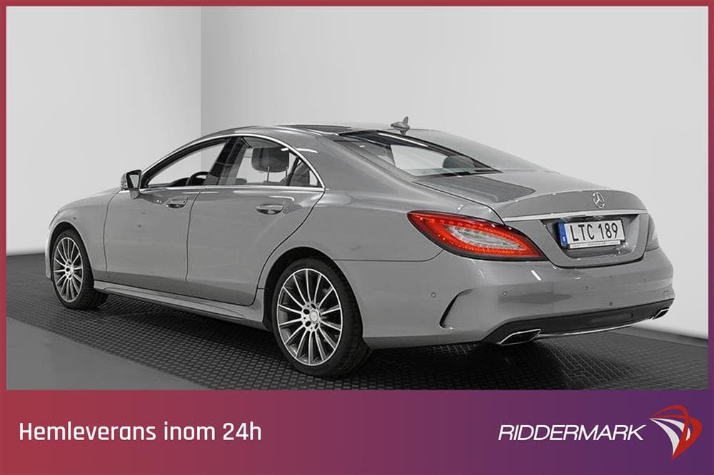 Mercedes-Benz CLS 350 4M 258hk AMG 360° D-värm H/K 0,61l/milexteriör