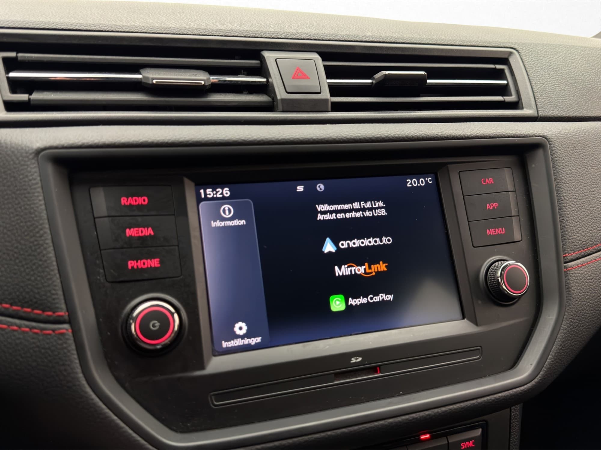 SEAT Ibiza  1.0 TSI 110hk FR Cockpit CarPlay P-Sensorer MOMS