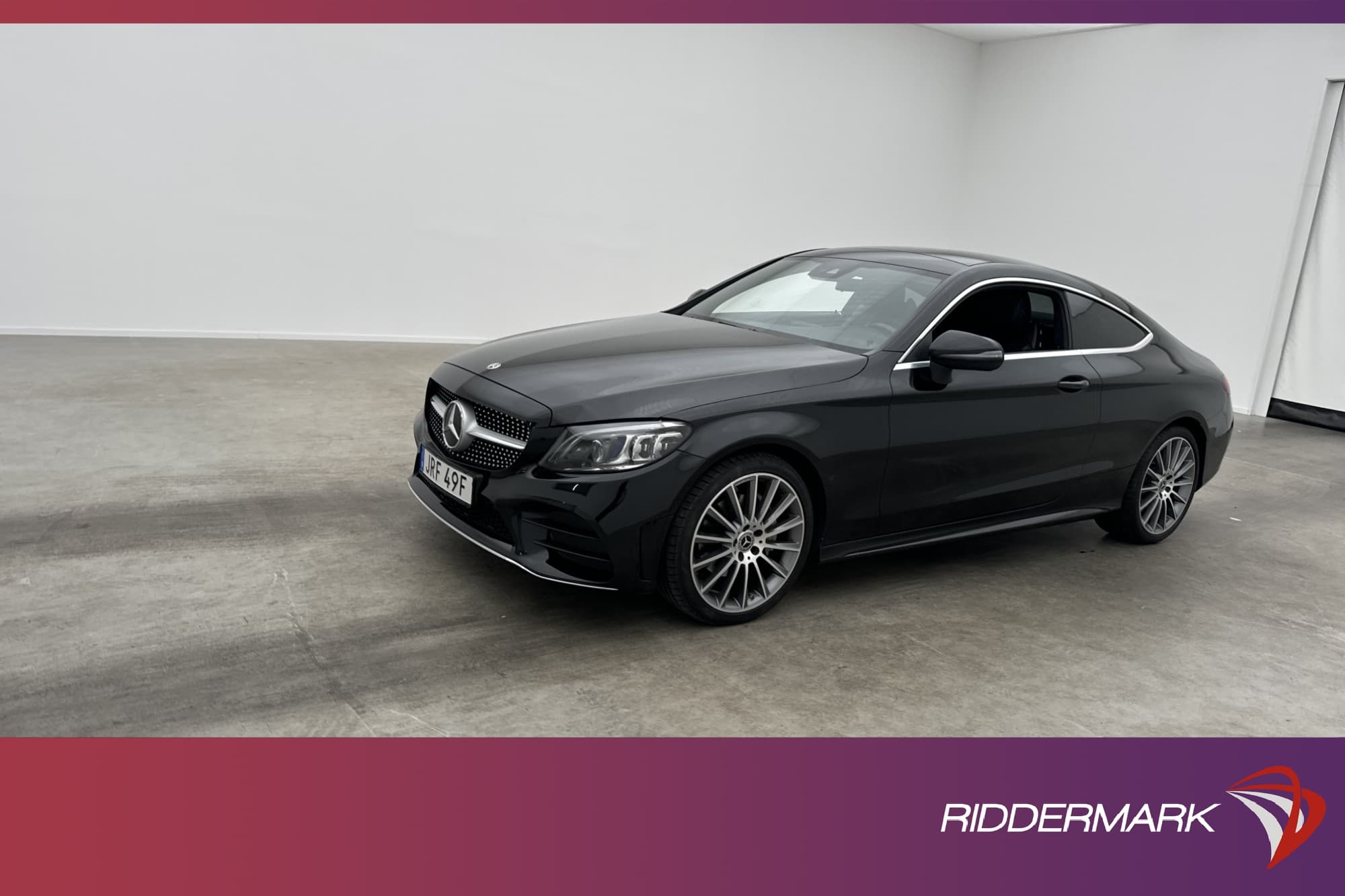 Mercedes-Benz C 200 Coupé 184hk AMG Värmare Pano Kamera