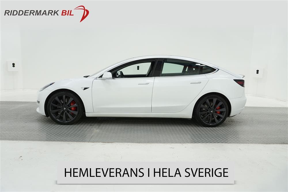 Tesla Model 3 Performance AWD 510hk Premium Autopilot