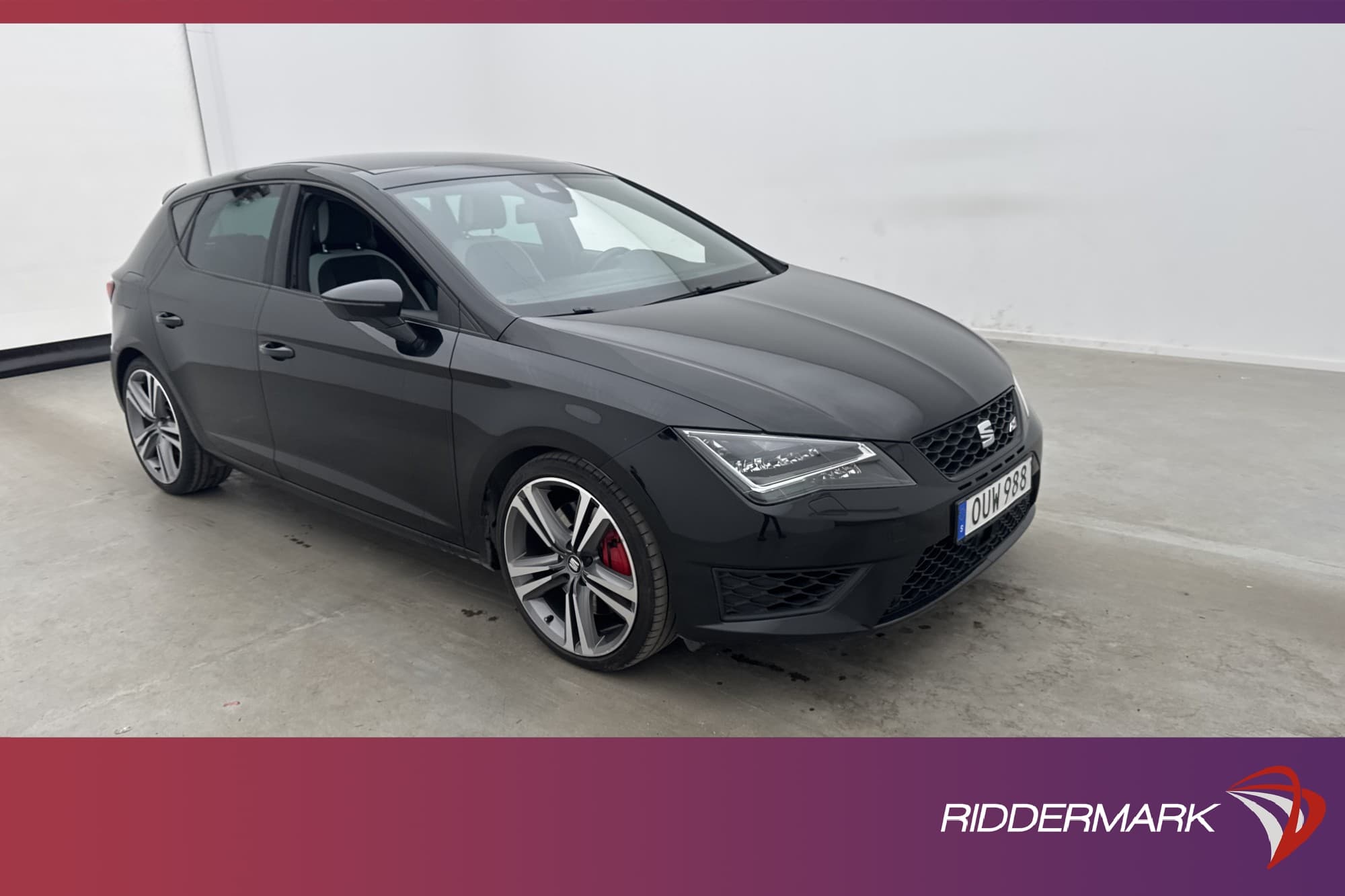 SEAT León Cupra 280hk Pano Navi H-Skinn P-Sens Adaptiv-Fart