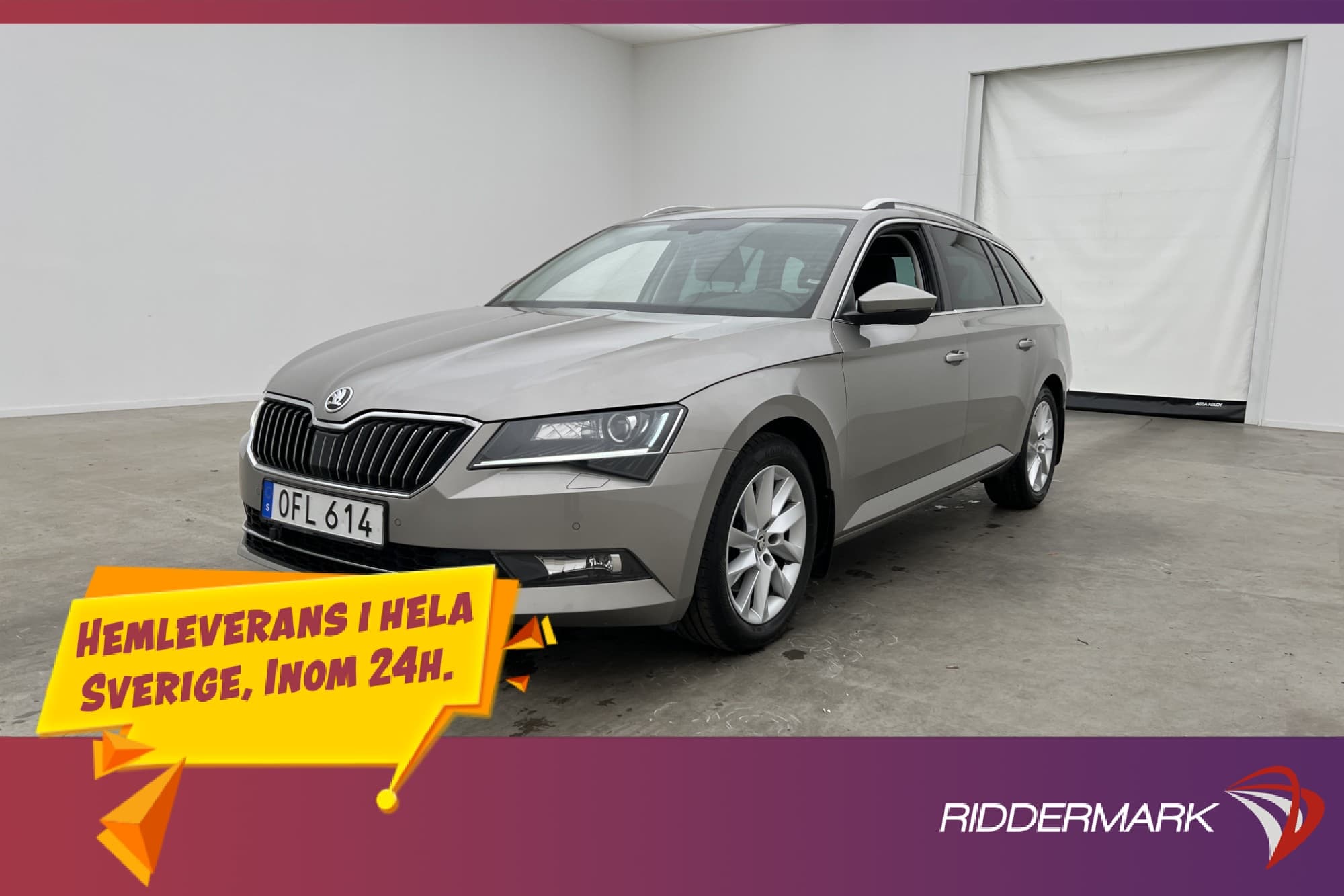 Skoda Superb 1.4 TSI Businessline Värmare Canton Kamera Drag