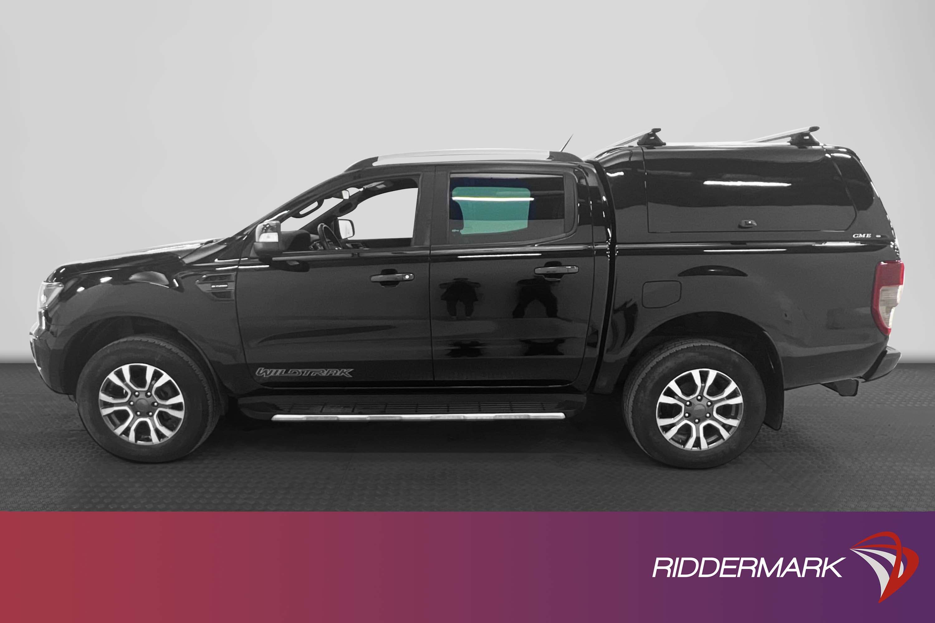 Ford Ranger Wildtrak 2.0 213hk Värmare 4x4 Drag Kamera Moms