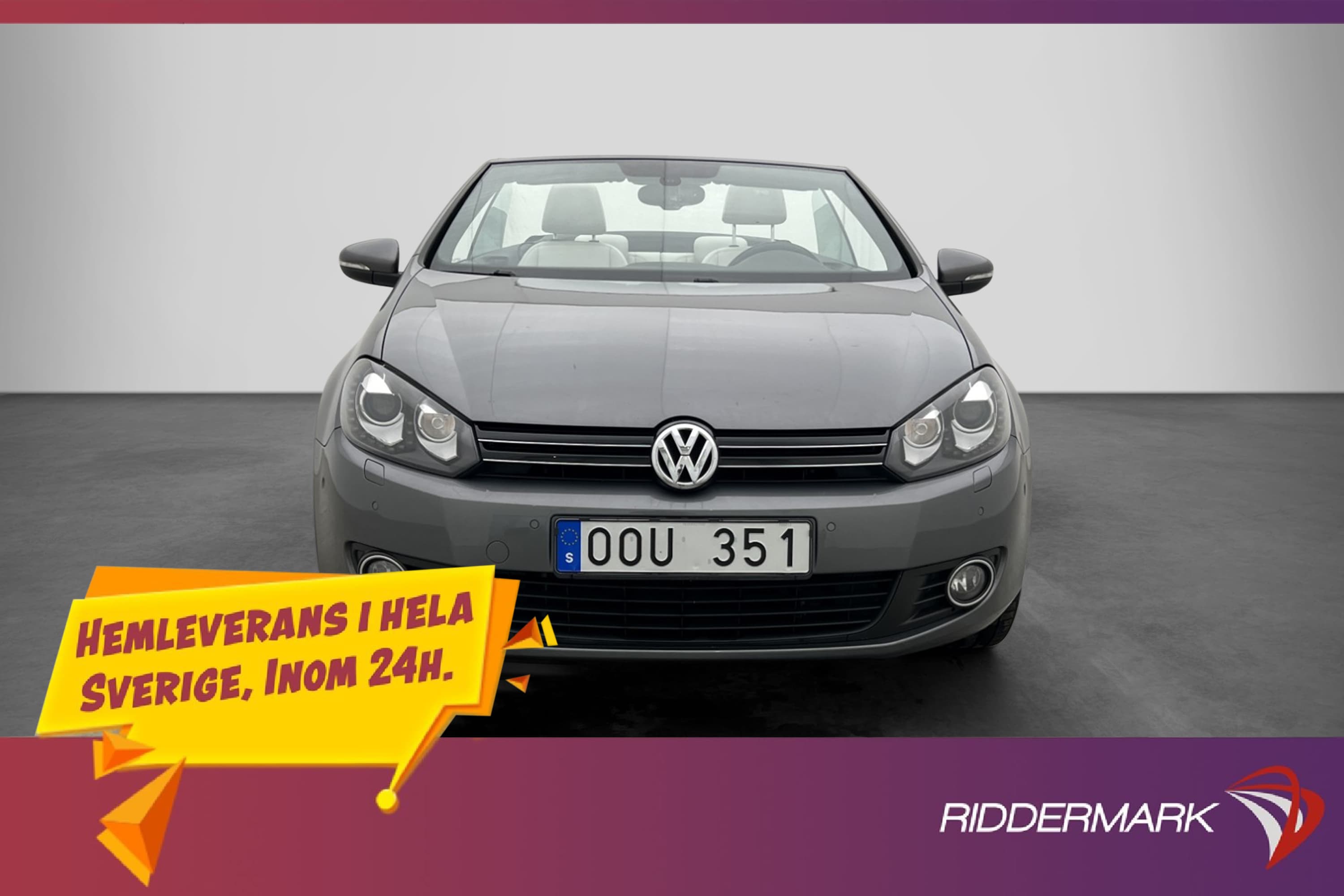Volkswagen Golf 1.4 TSI Cabriolet Premium 160hk Navi Xenon