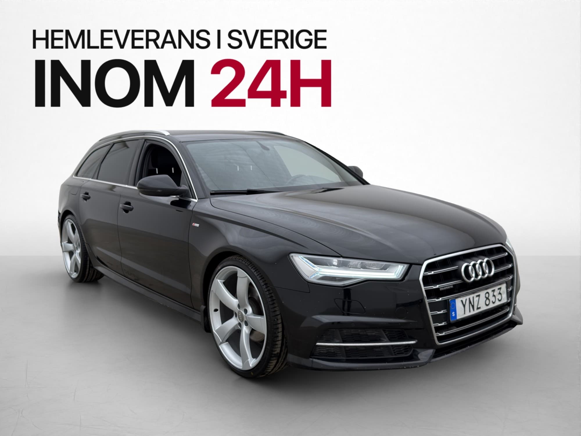 Audi A6 2.0 TDI 190hk Q Full S-Line Sensorer Farthållare