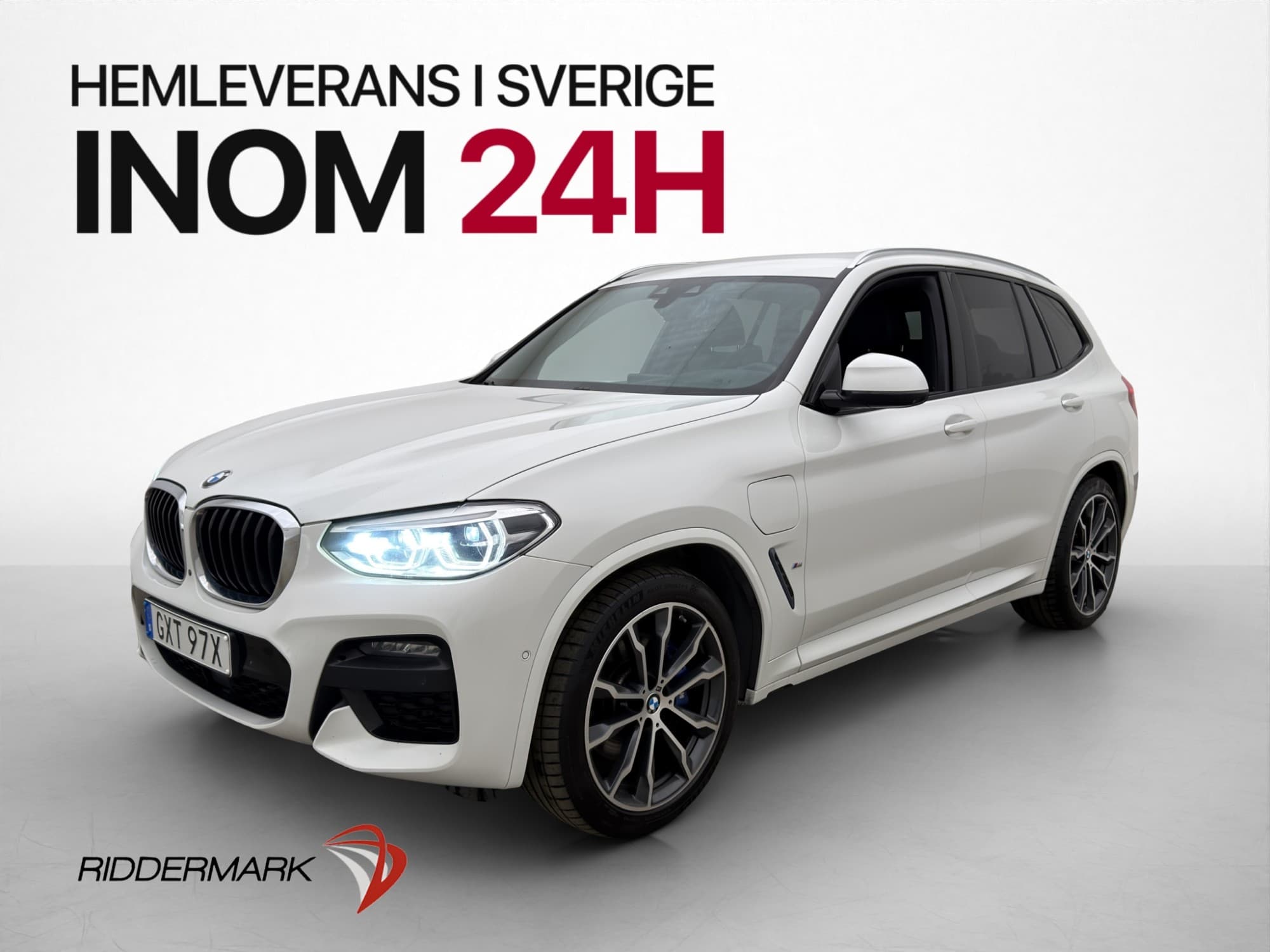 BMW X3 xDrive30e M-Sport H/K 360° HUD Dragkrok Skinn  