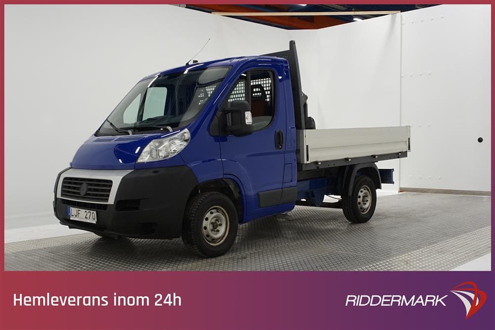 Fiat Ducato 2.2 Multijet Kranbil Flakbil Värmare Moms