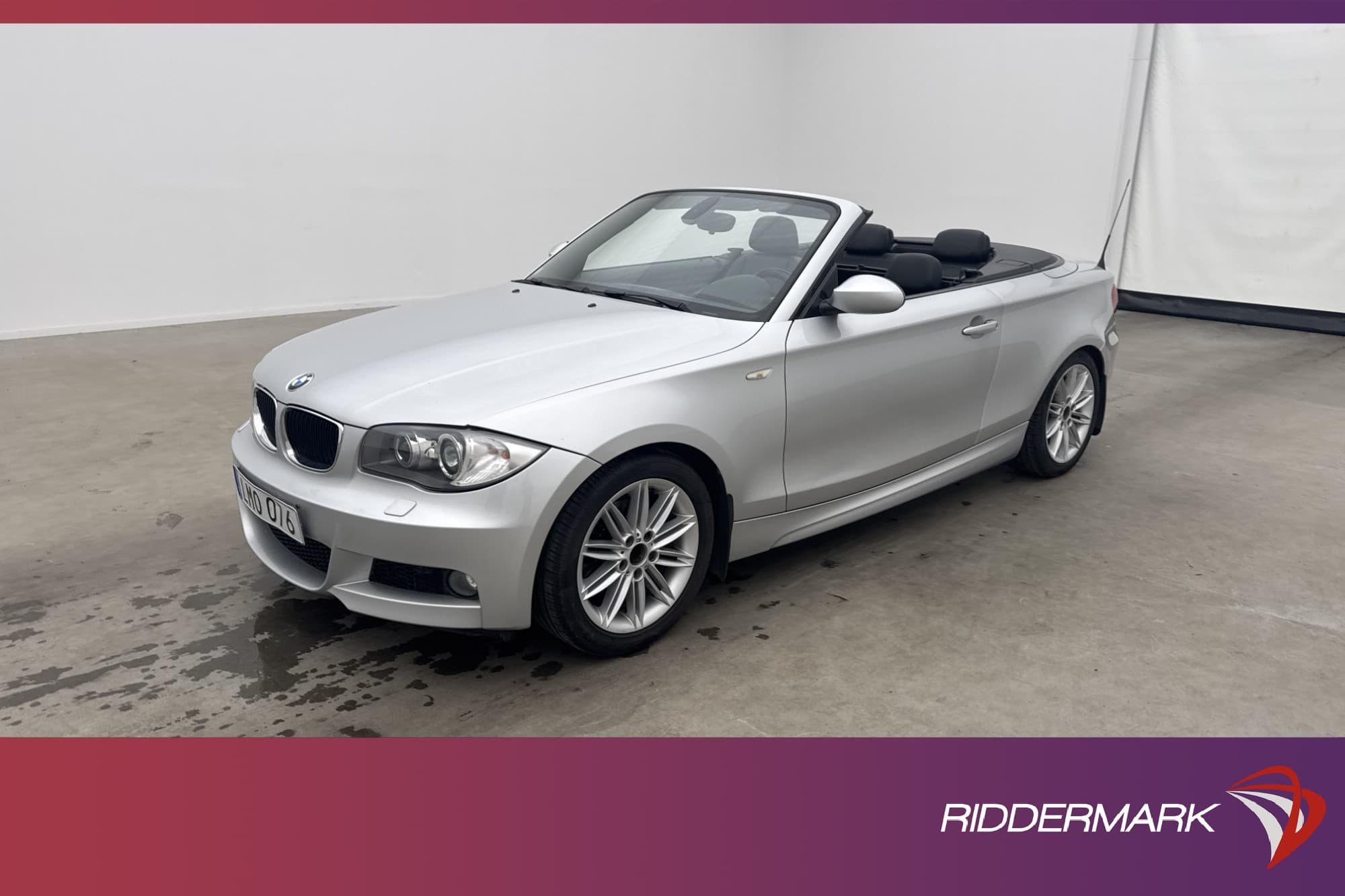 BMW 120i Convertible M Sport Skinn Sensorer Farthållare