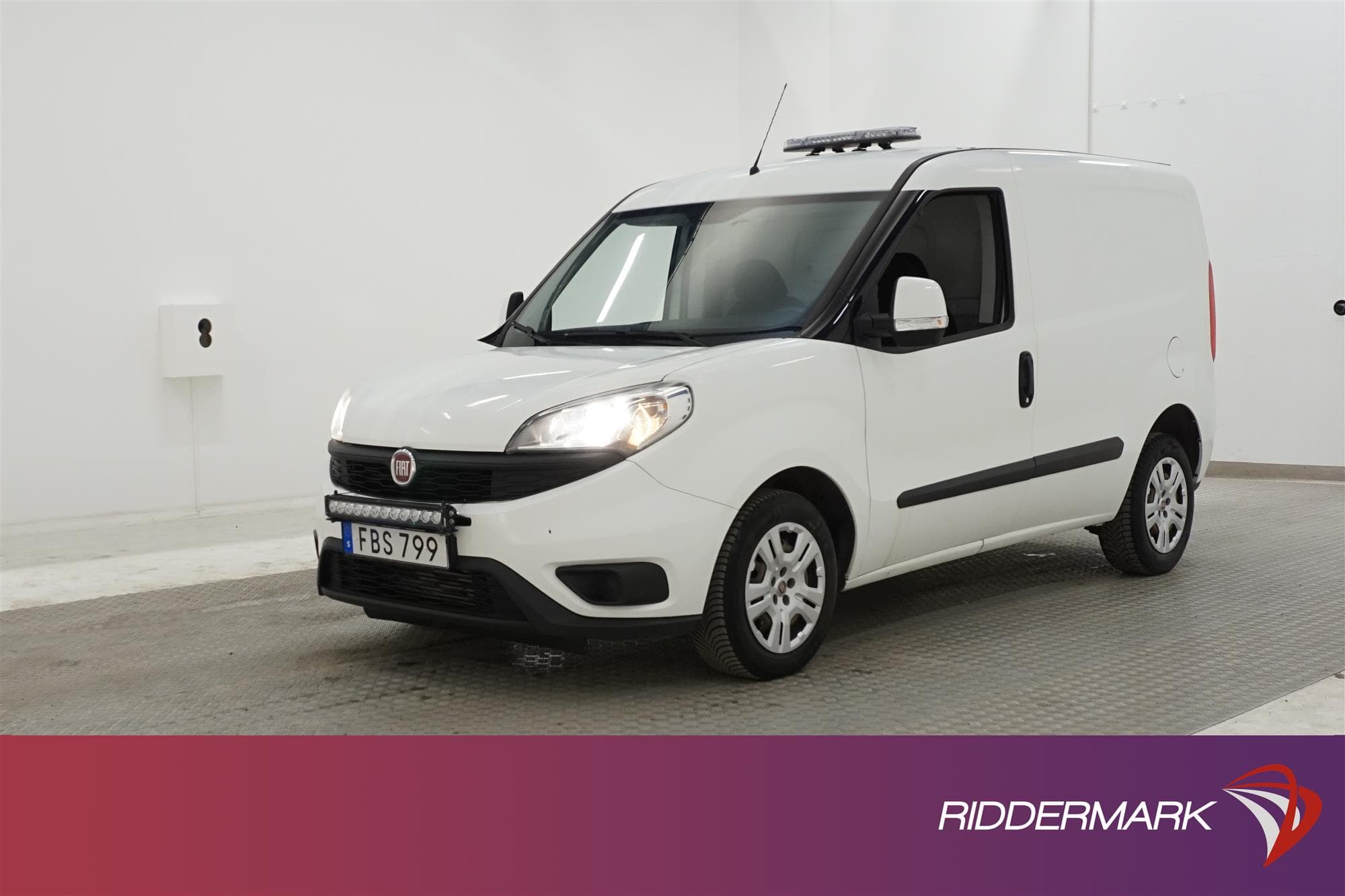 Fiat Doblò 1.3 95hk Dragkrok Nyservad Moms