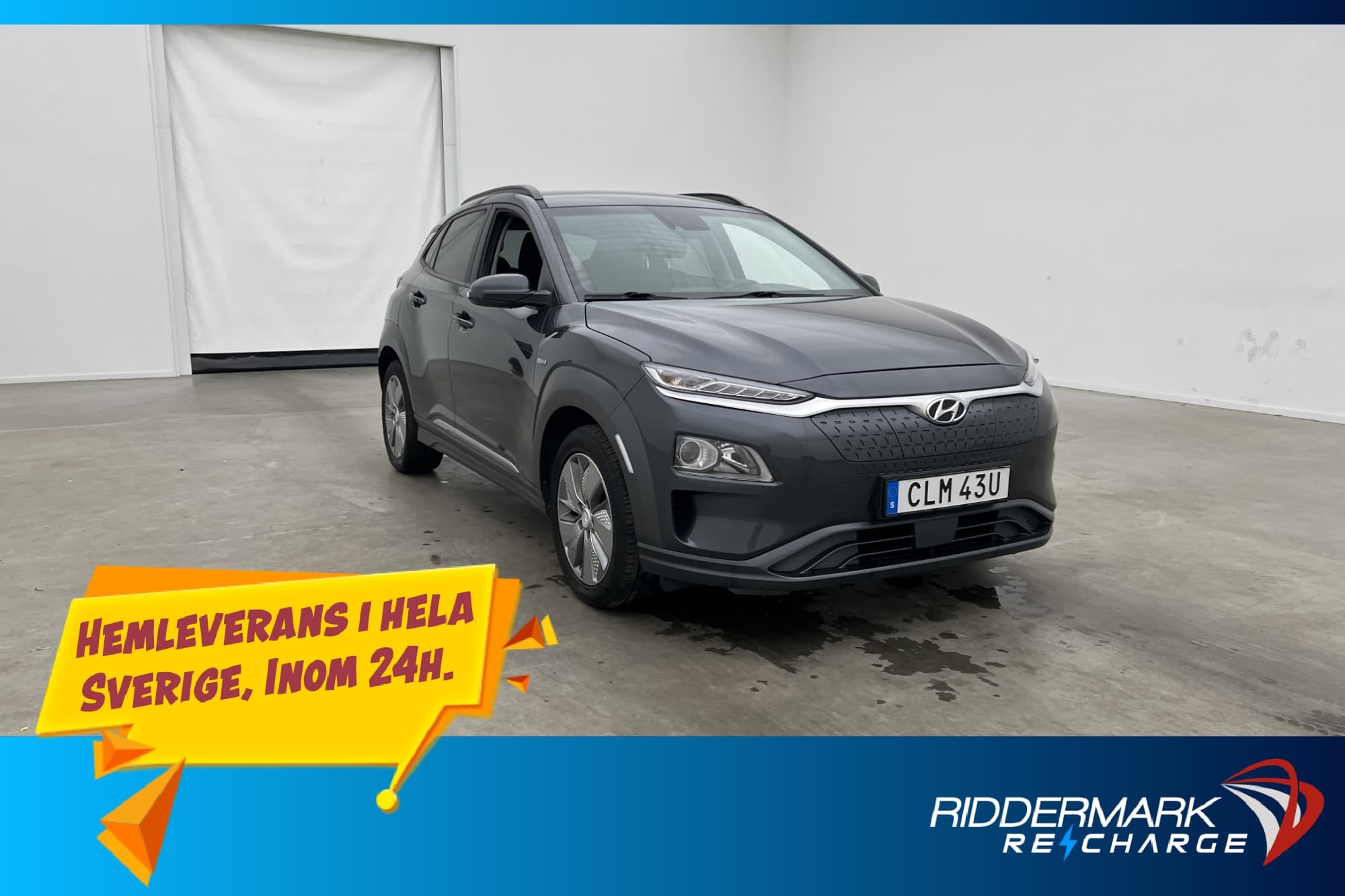 Hyundai Kona Electric 39.2 kWh 136hk Essential Kamera