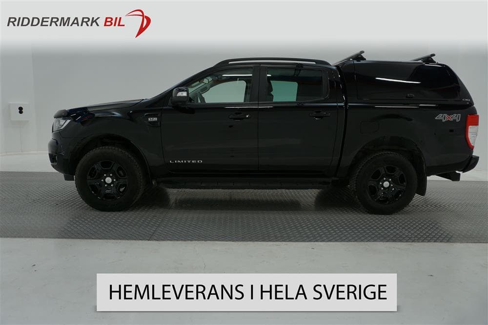 Ford Ranger Limited Black 3.2 TDCi Eu6 4WD 200hk Värmare