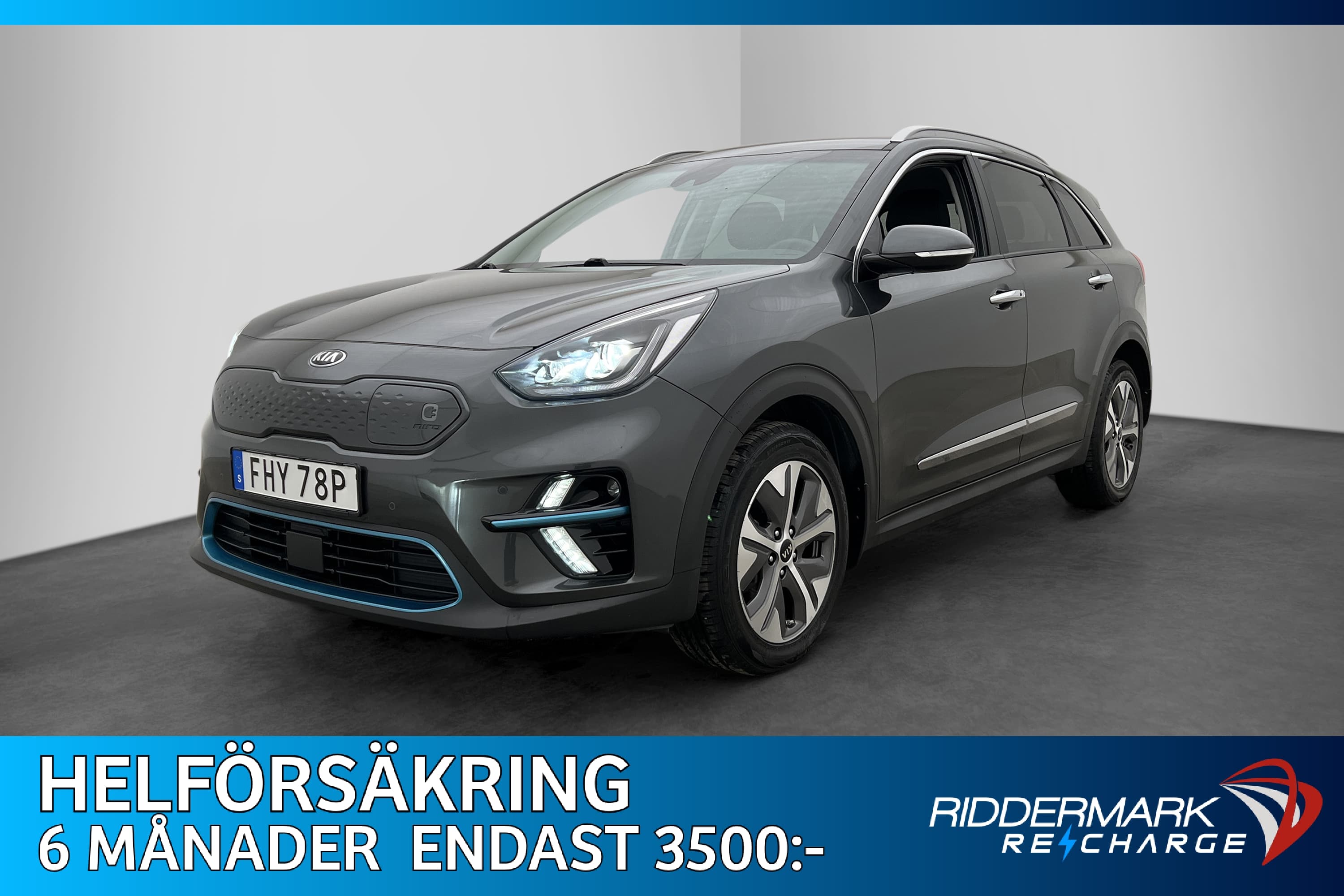 Kia E-Niro 64 kWh 204hk Advance Plus Kamera CarPlay Skinn