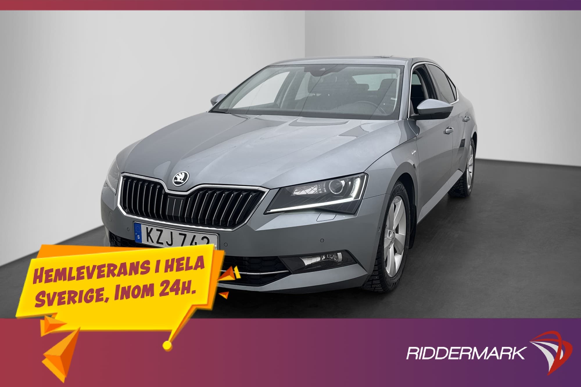 Skoda Superb TDI 4x4 190hk L&K Canton D-Värmare Kamera Drag