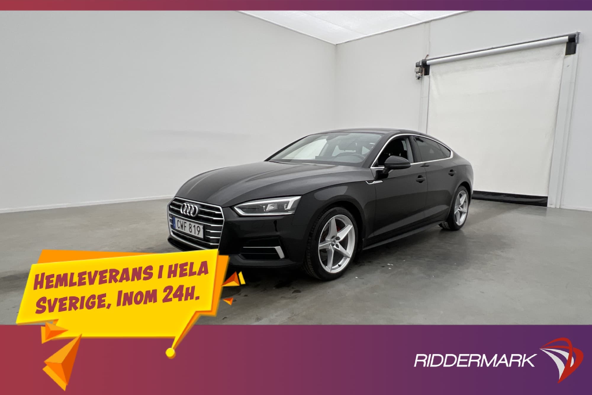 Audi A5 Sportback 2.0 TFSI 190hk Proline Sensorer Keyless
