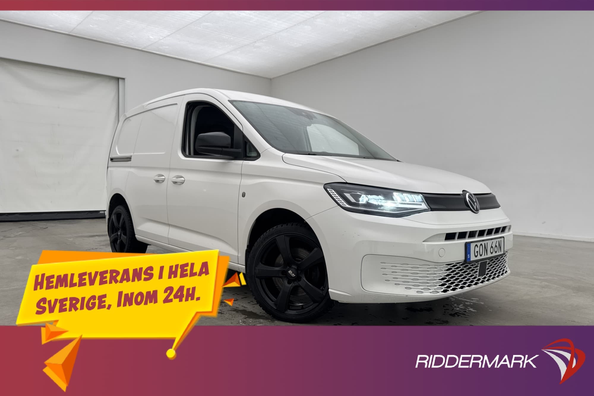 Volkswagen Caddy Cargo 2.0TDI 4M Värmare Kamera CARPLAY MOMS