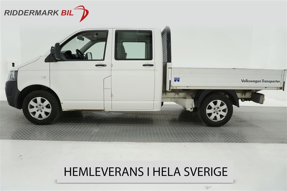 Volkswagen Transporter 2.0 TDI Pickup D-Hytt Värmare Moms
