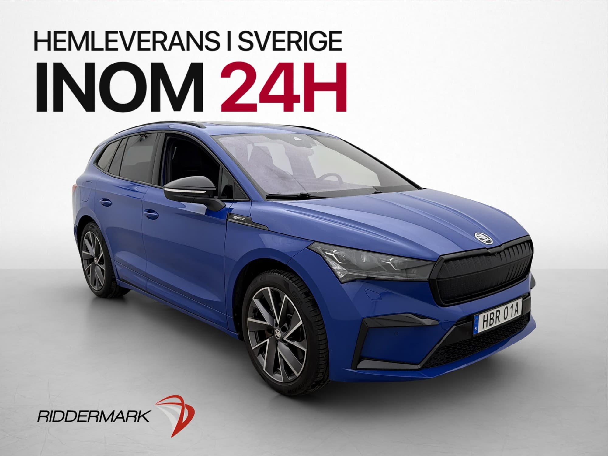 Skoda Enyaq 80 Sportline Värmare Pano 360° Dragkrok CarPlay