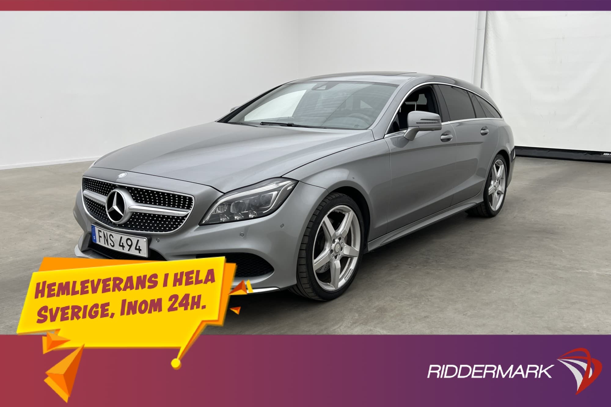 Mercedes-Benz CLS 350 4M SB AMG Taklucka Luftfjädring 360° 