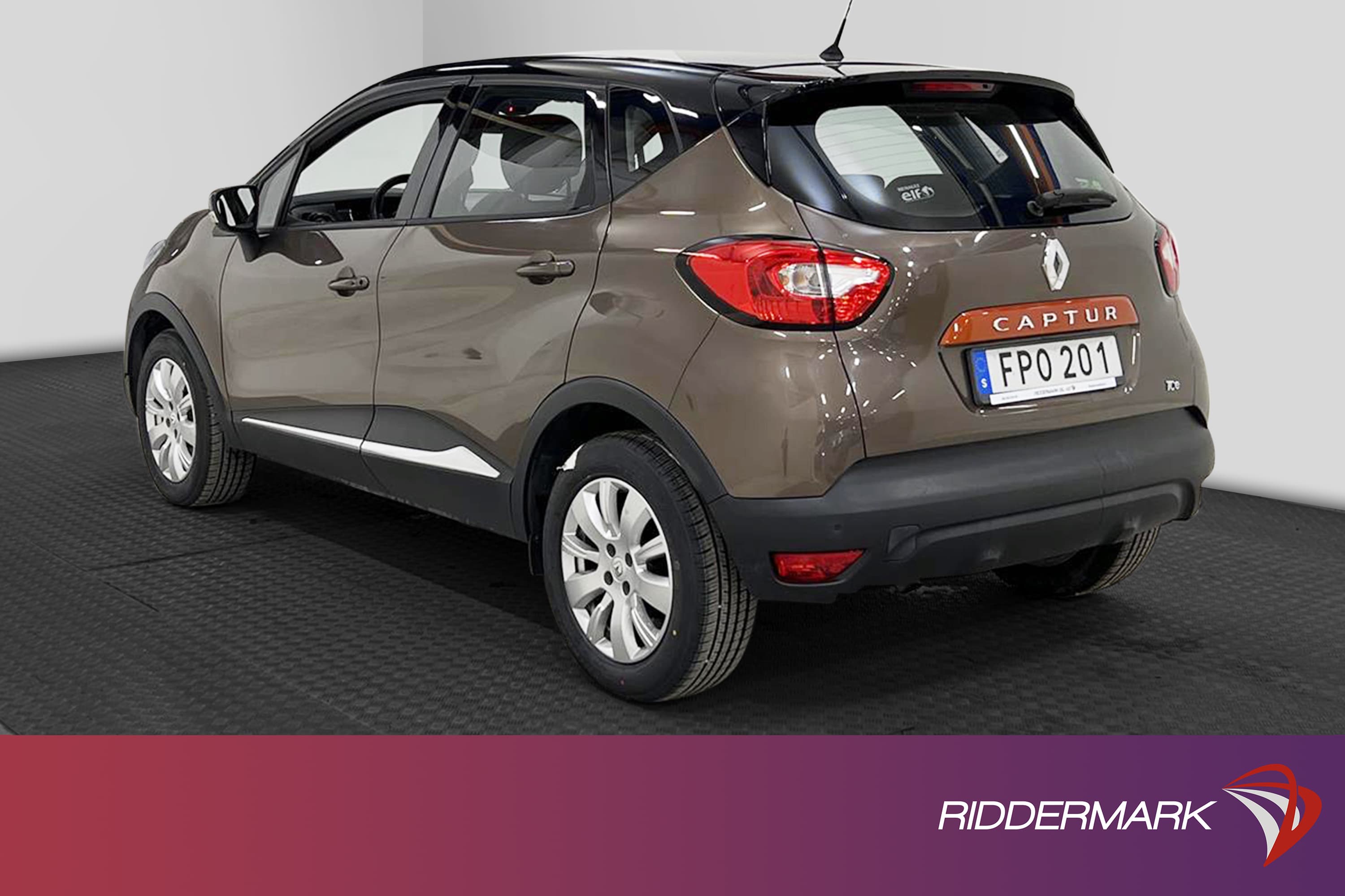 Renault Captur 0.9 TCe 90hk Dynamique GPS Sensorer 0,49l/mil