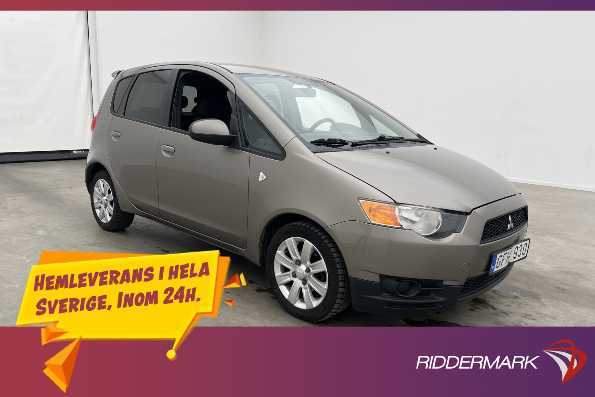 Mitsubishi Colt 5-dörrar 1.3 MPI 95hk Farthållare AUX 