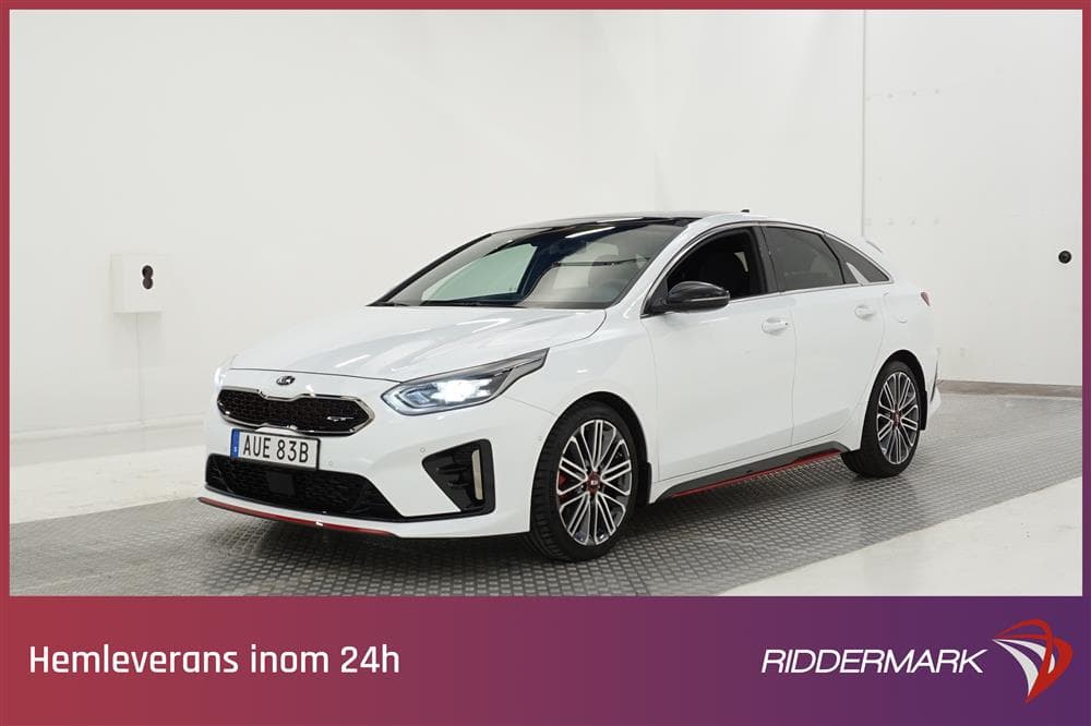 Kia ProCeed GT 1.6 T-GDi 204hk Cockpit Pano JBL Navi B-Kamexteriör