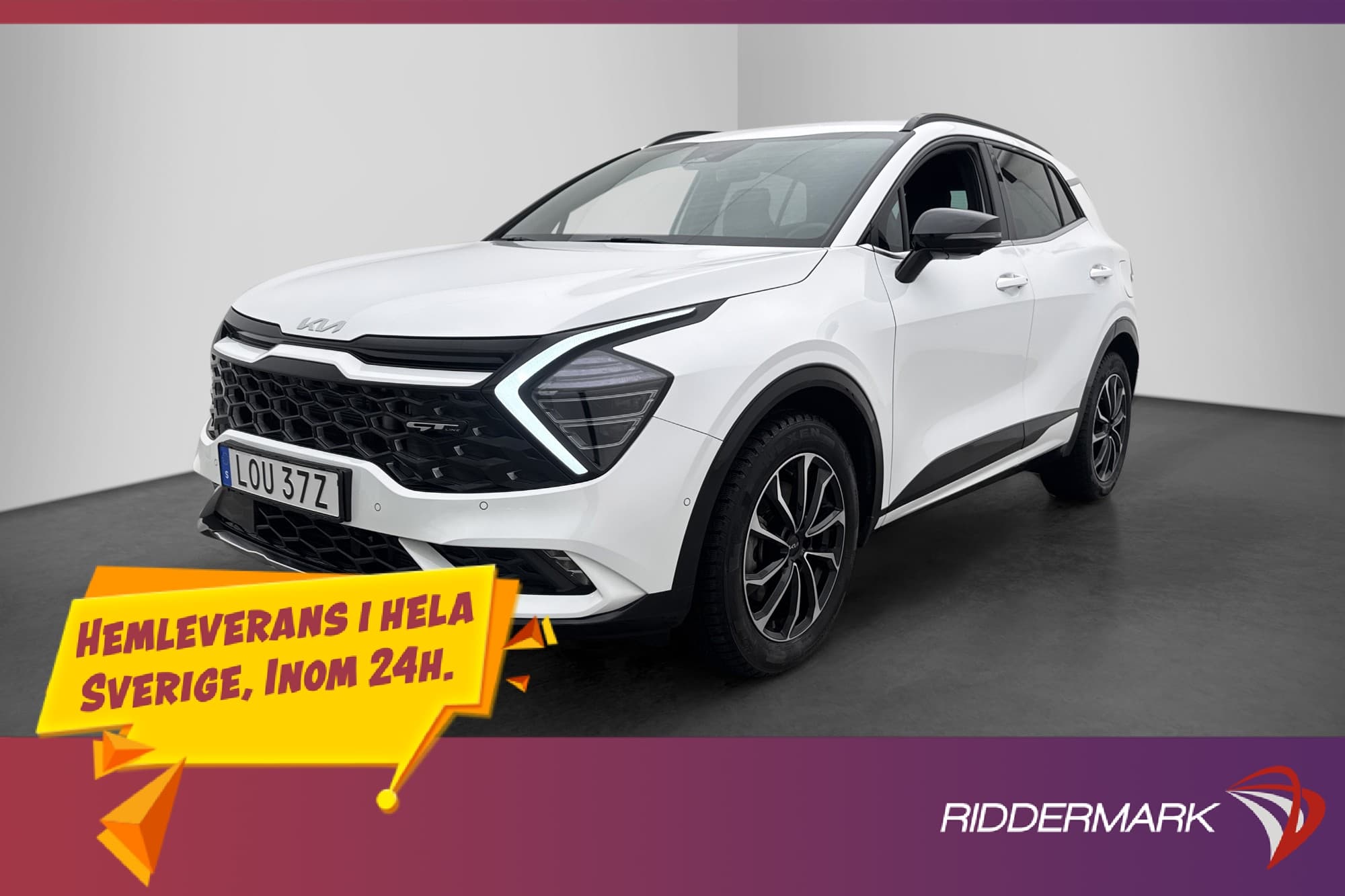 Kia Sportage Hybrid AWD 230hk GT-Line H/K 360° CarPlay