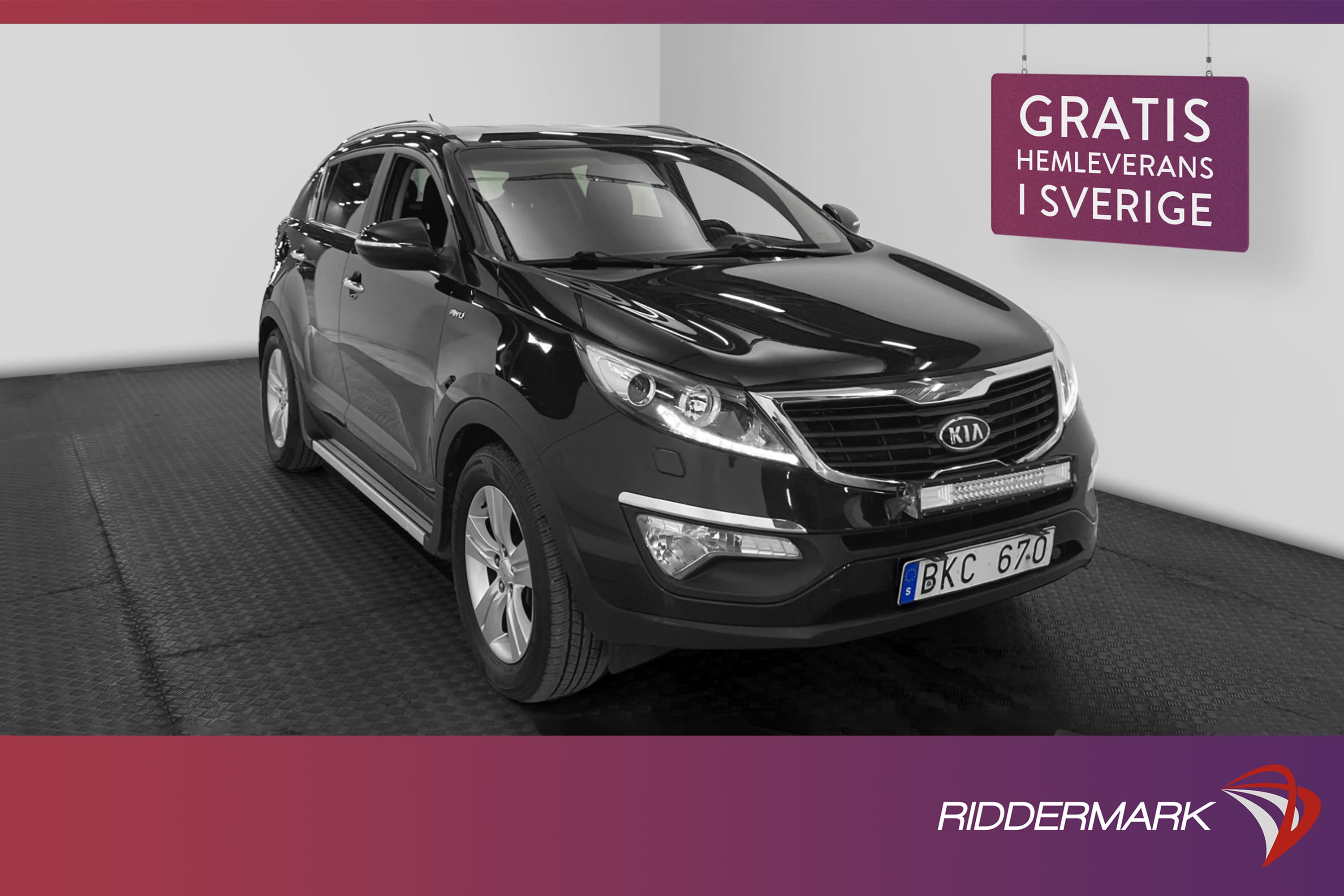 Kia Sportage 2.0 AWD 184hk Värmare Drag Sensorer Välservad