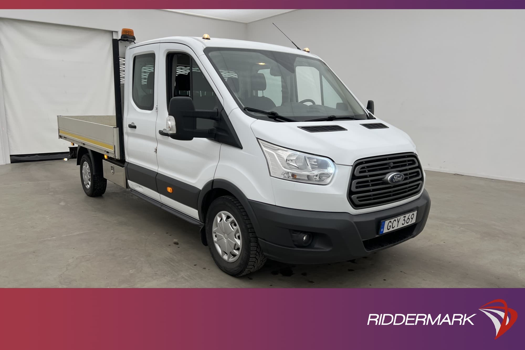Ford Transit Dubbelhytt FLAK 170hk